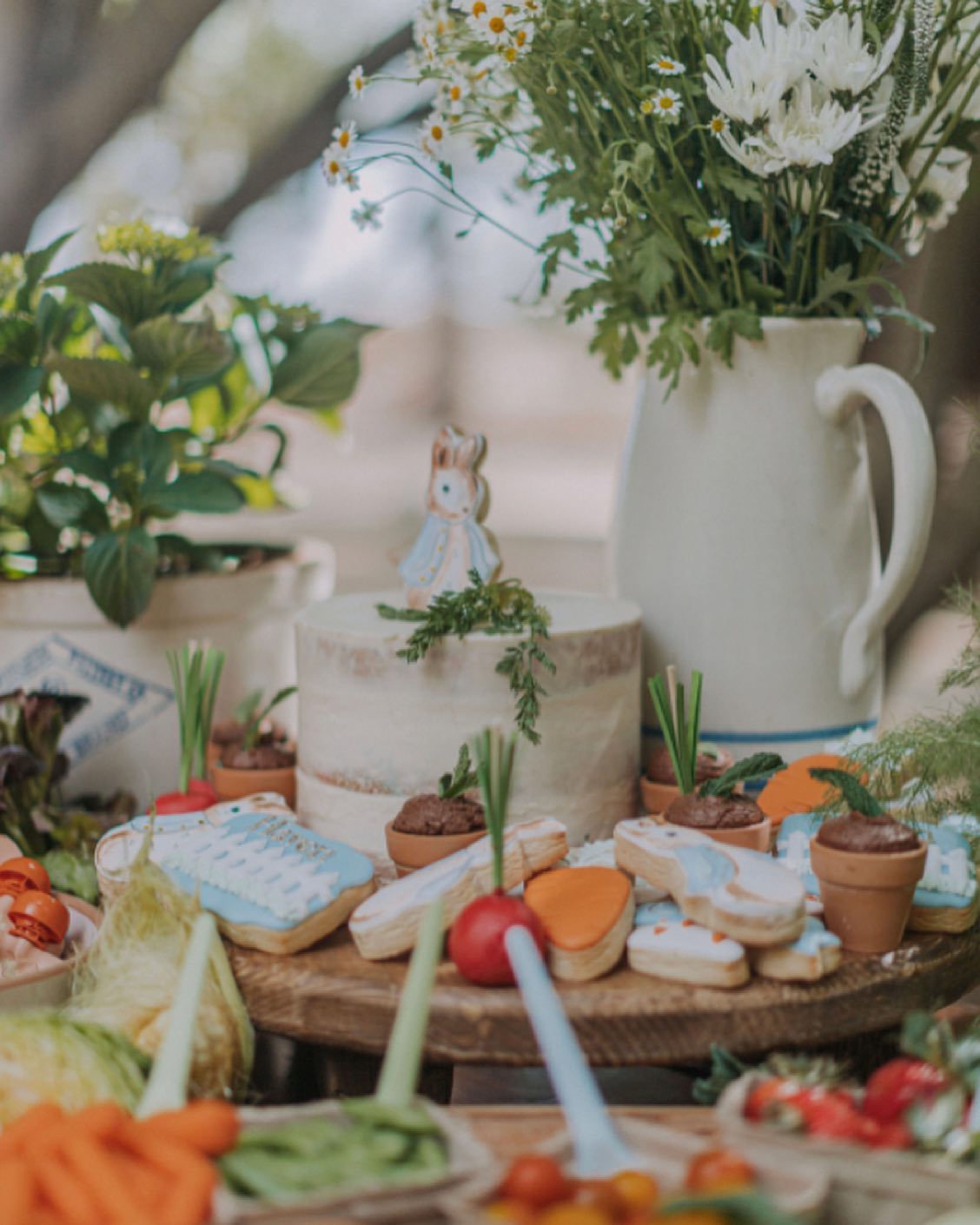 This Peter Rabbit buffet is the... - Wood-n-Crate Designs