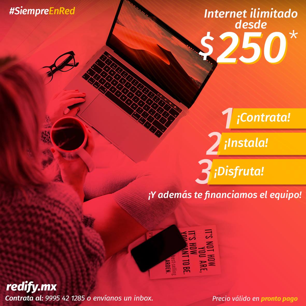 Redify - ¡Conoce nuestro plan de financiamiento! INTERNET ILIMITADO ...