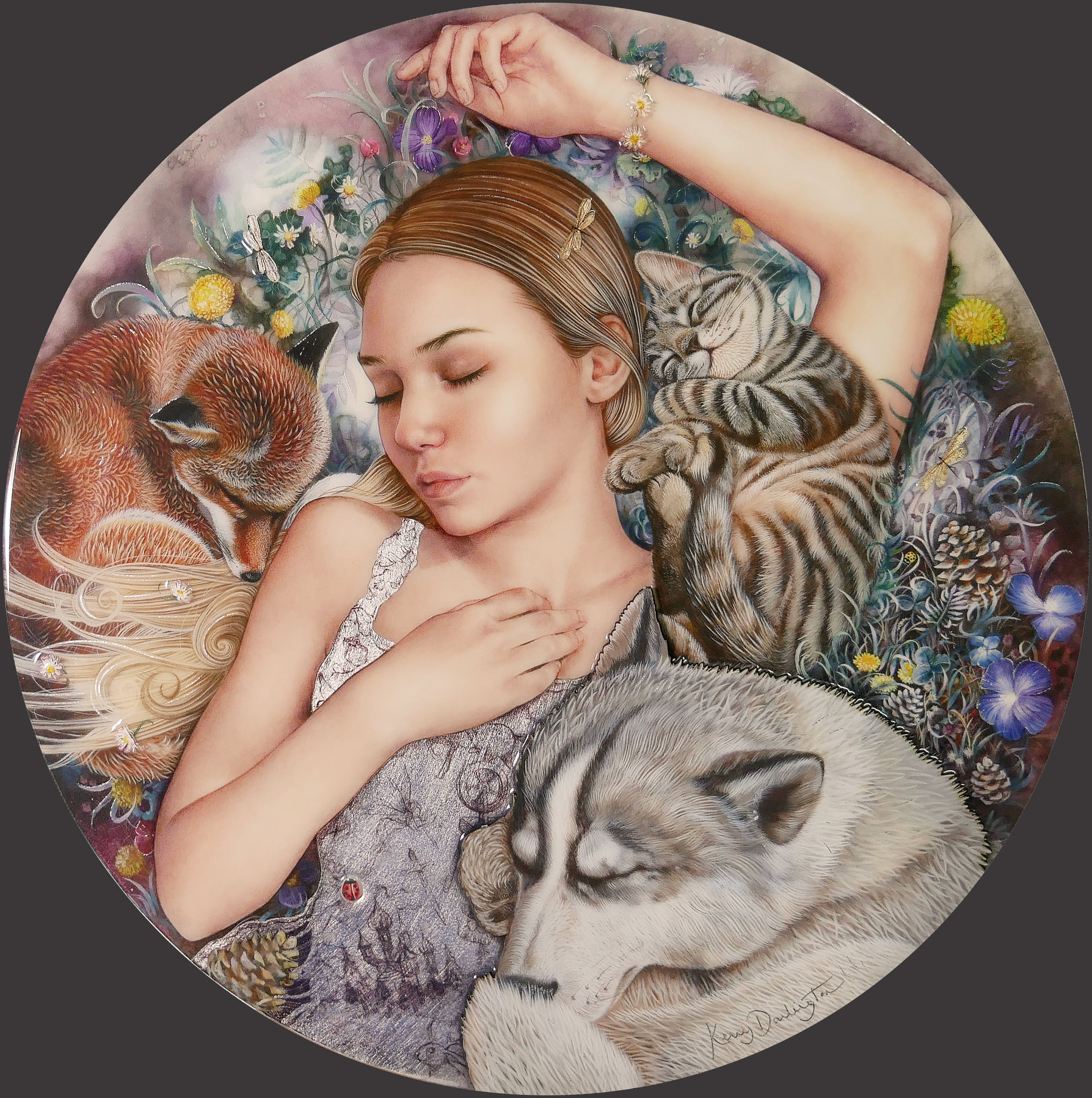 Sleeping Beauty By Japanese Artist Kinuko Yamabe Craft.