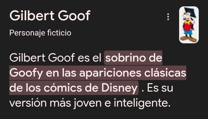 Who is Gilbert Goofy? | Facebook