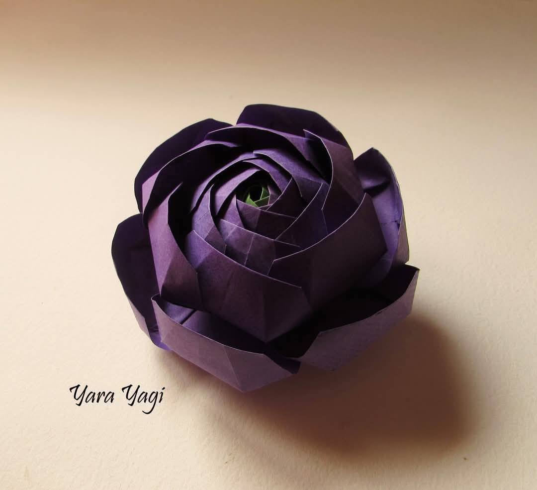 Modular Origami | Hi, everybody! Another modular flower: Ranunculus and ...