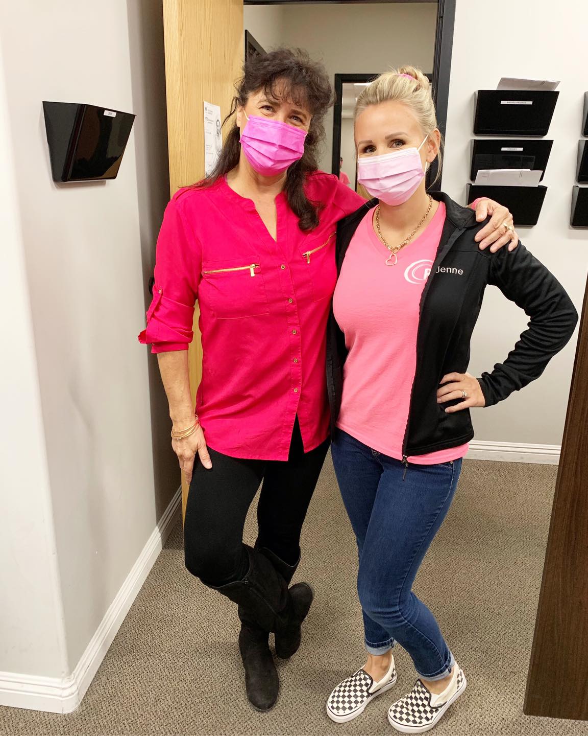 RadNet Imaging - Pink masks today for National Mammography... | Facebook