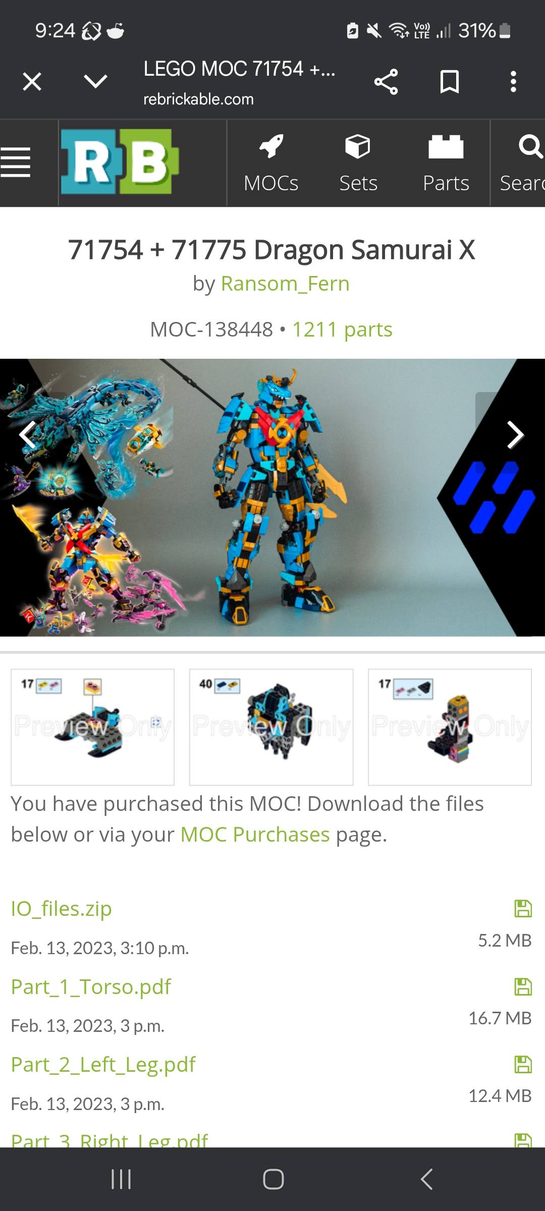 Has anyone made these two mechs before?