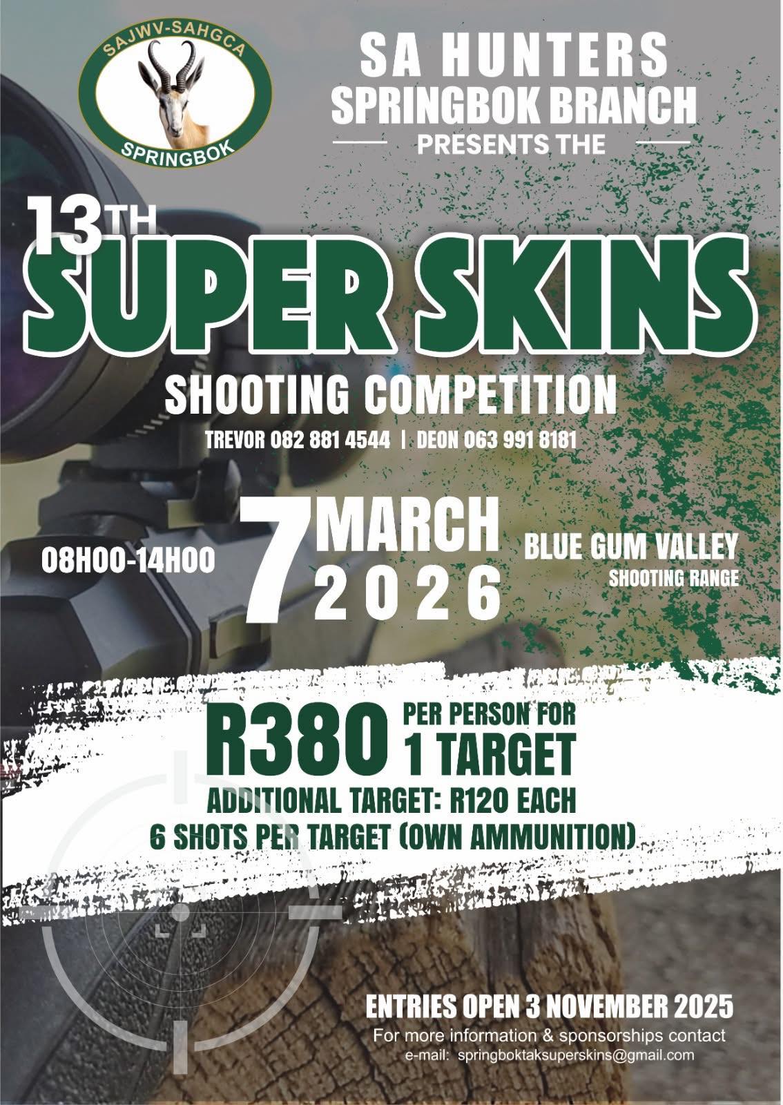 SA Jagters-Hunters Springbok-tak | Facebook