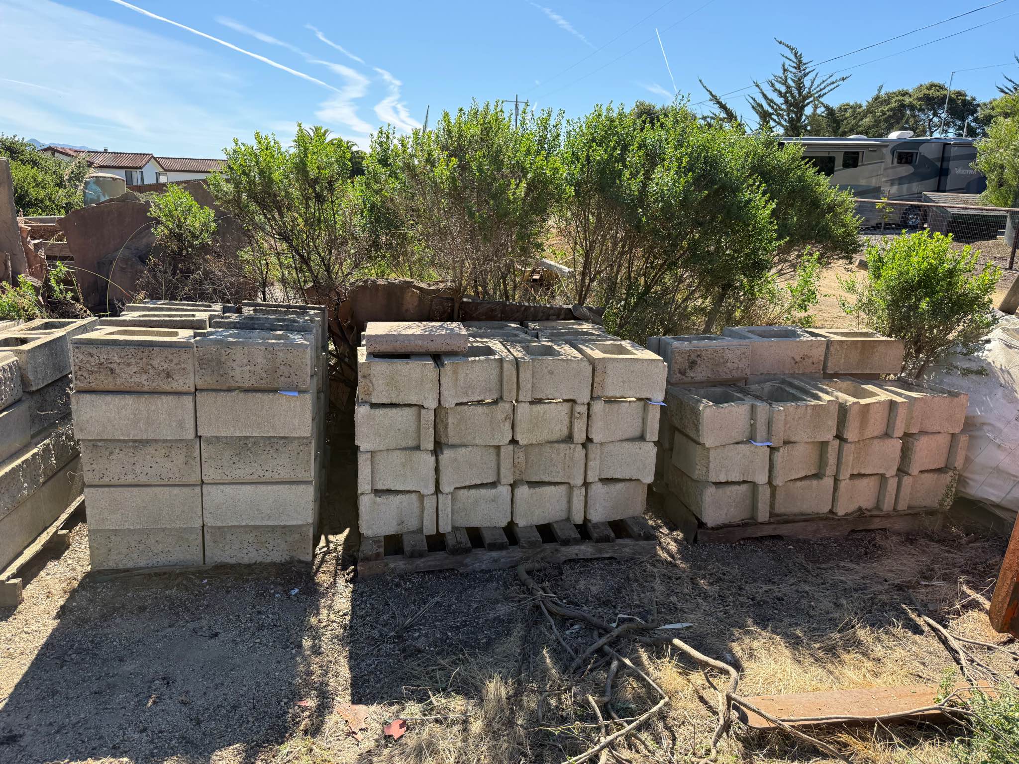 Retaining Wall Blocks, Mortarless - Stepping Stones - Los Osos ...