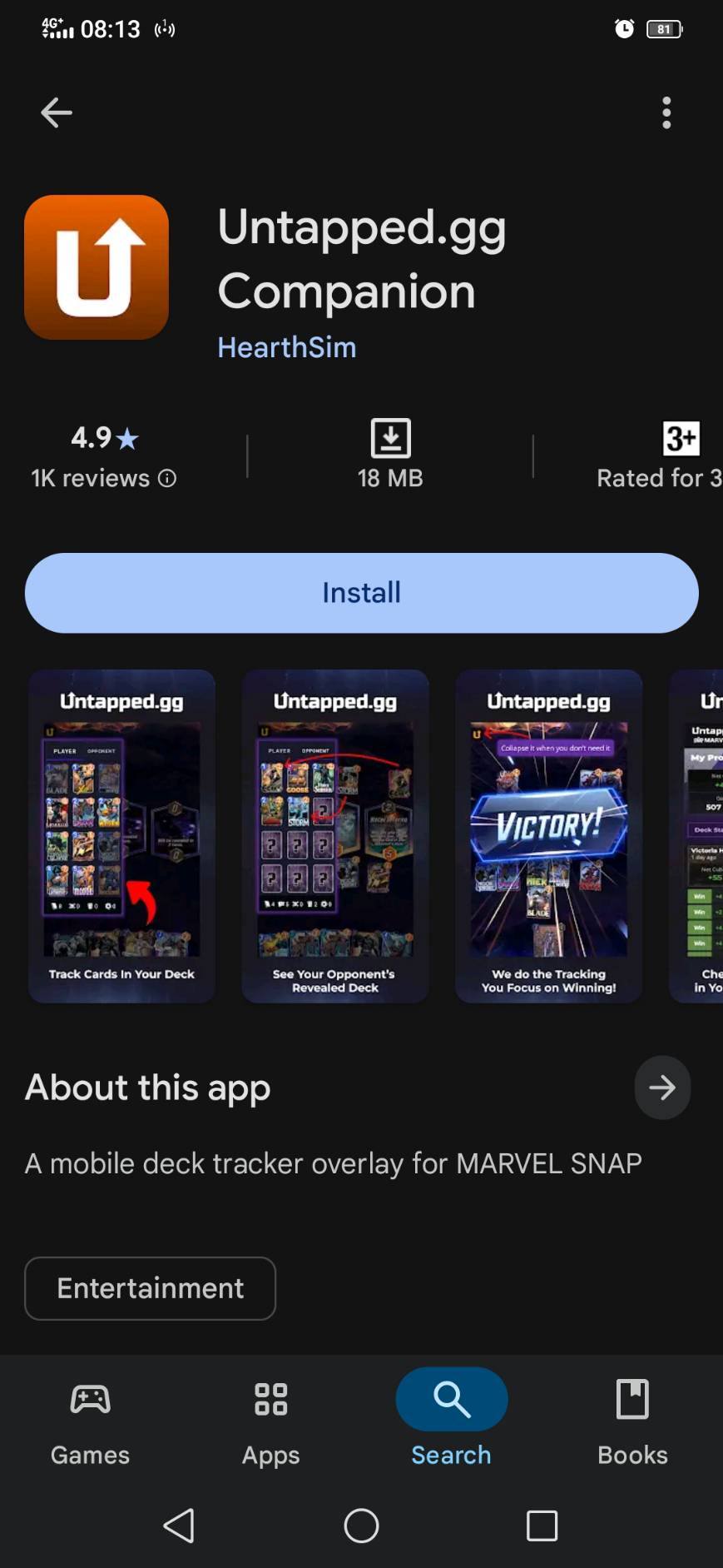 Marvel Snap Thailand | **Deck Tracker สำหรับ Android เปิดให้ใช้งานแล้ว ...
