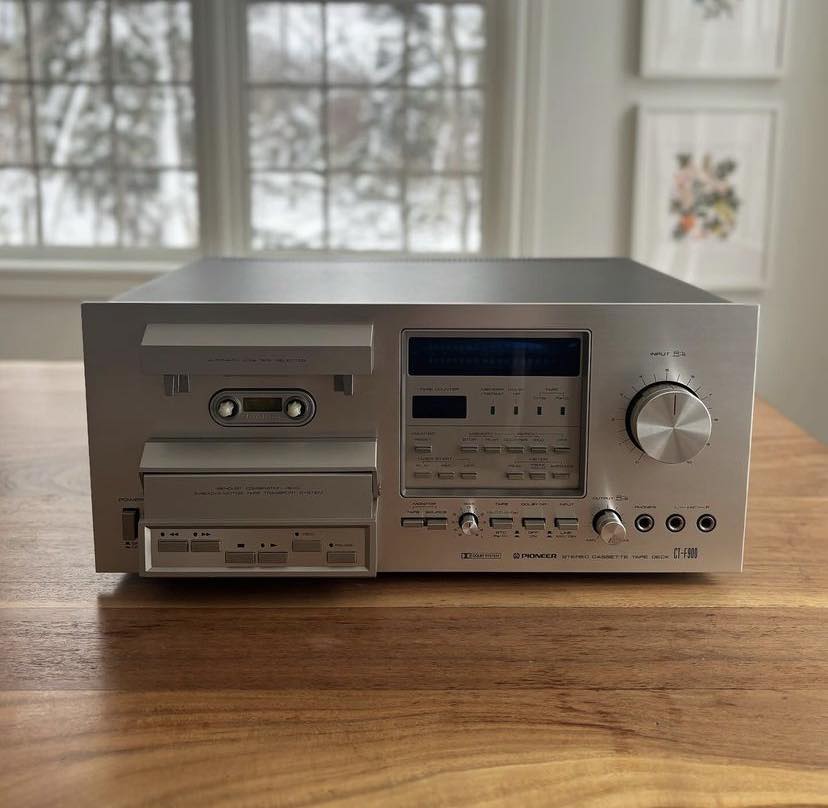 Pioneer CT-Y8W stereo double cassette deck
