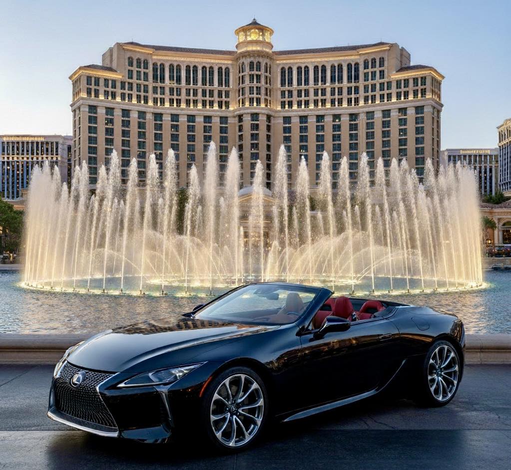 Lexus LC 500 with Weds Wheels' Maverick 2pc 21-inch wheels