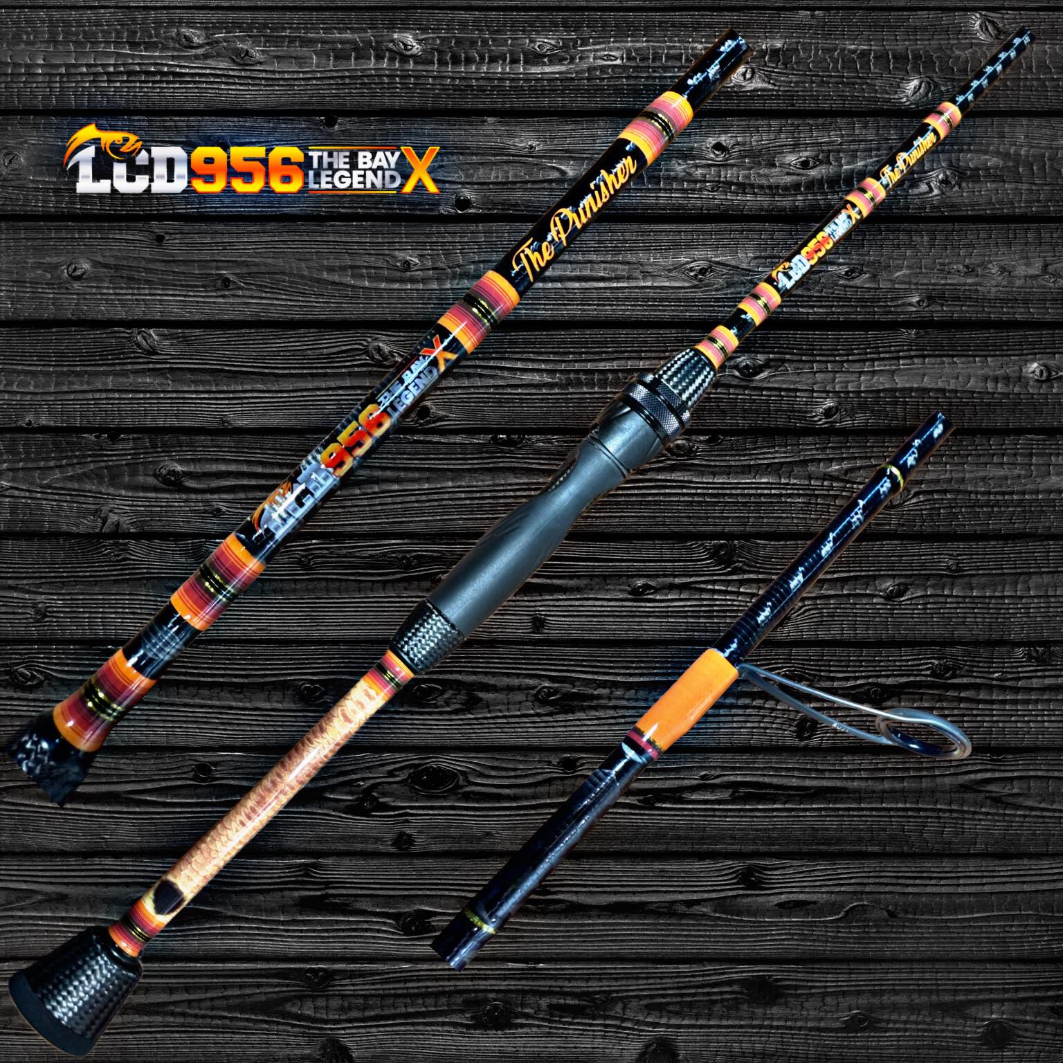 850 gaitortail by master 11 graphite fishing pole Lamiglas X-11 Handle Spinning Rod LX86HSGH 11 rods feature deep GraphiteLeader VELOCE (Neo/RV) ⚠️Sales Offer⚠️