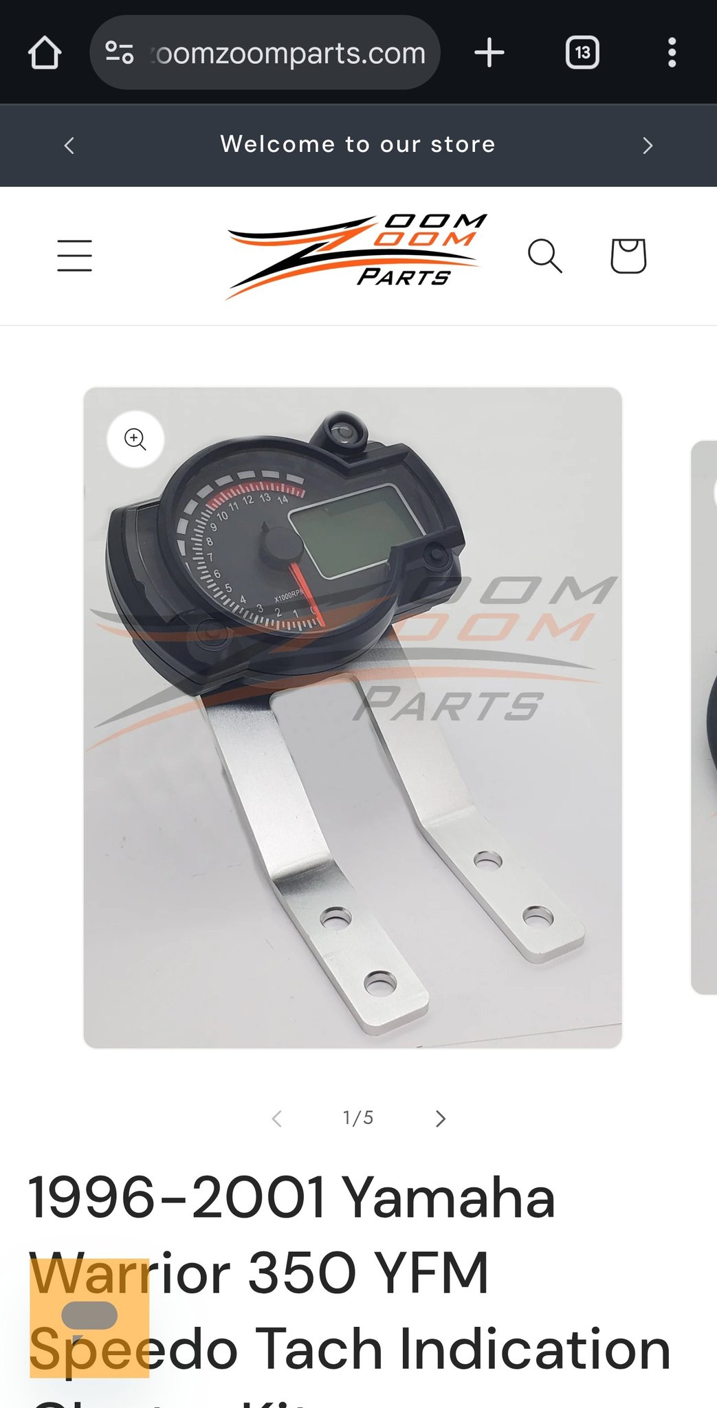 Compteur Kilométrique Digital LCD Pour Suzuki Marauder VZ 800 – Remplacement, Affichage Clair