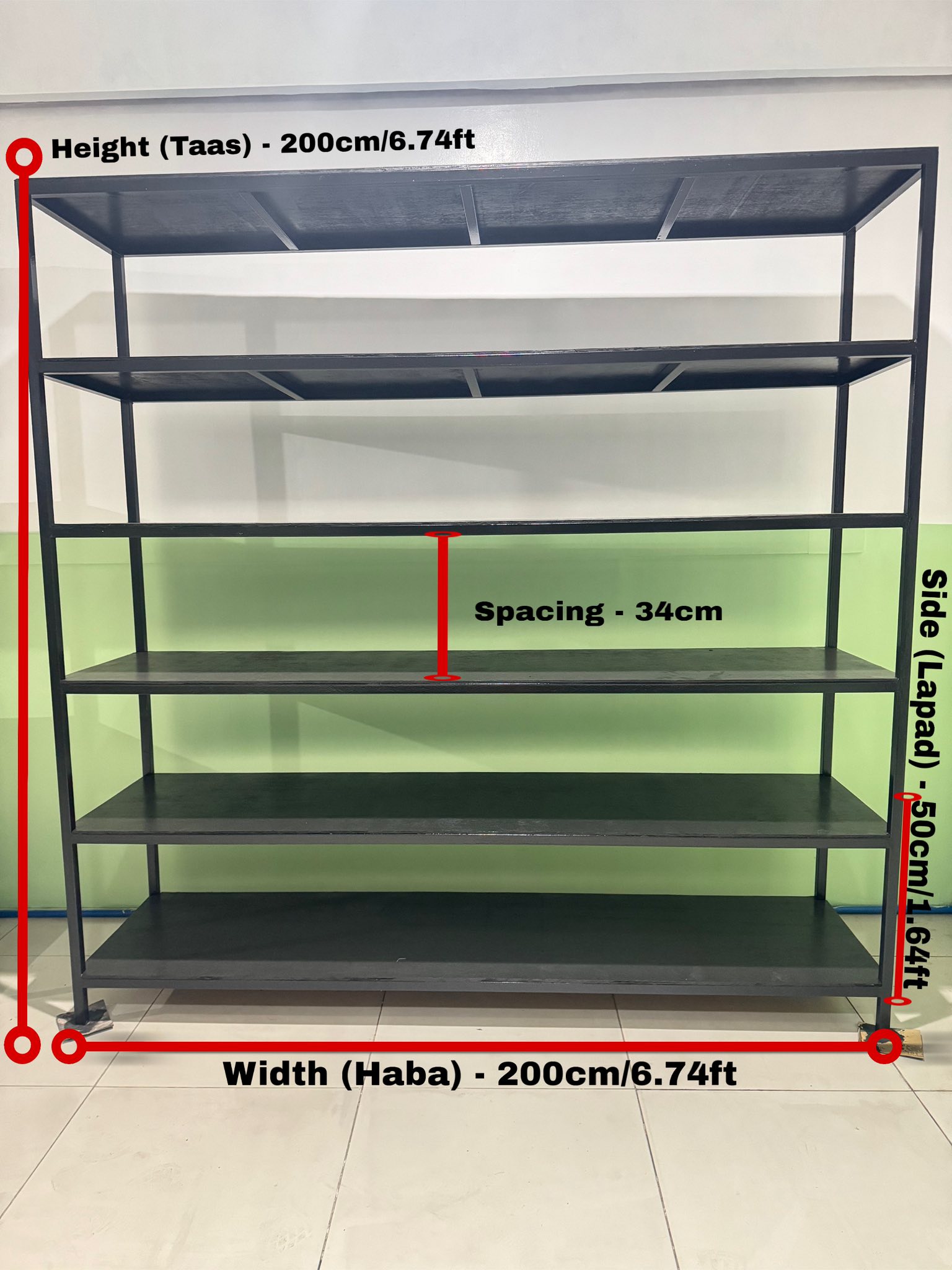 🏷️ FOR SALE: Brand New Heavy-Duty Metal Shelf Racks | Facebook
