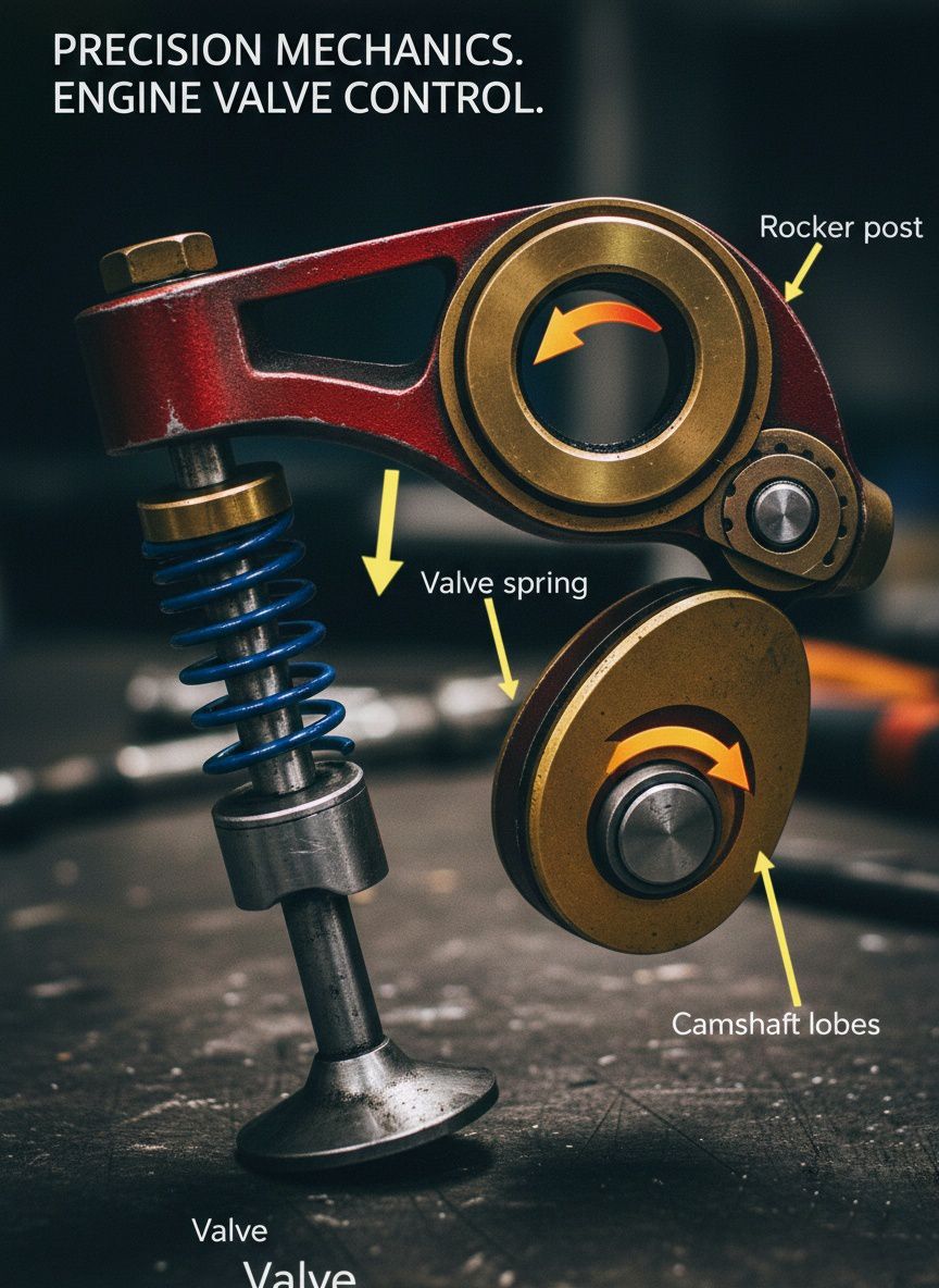 Rocker arm + cam profile geometry looks simple, but small changes in ...