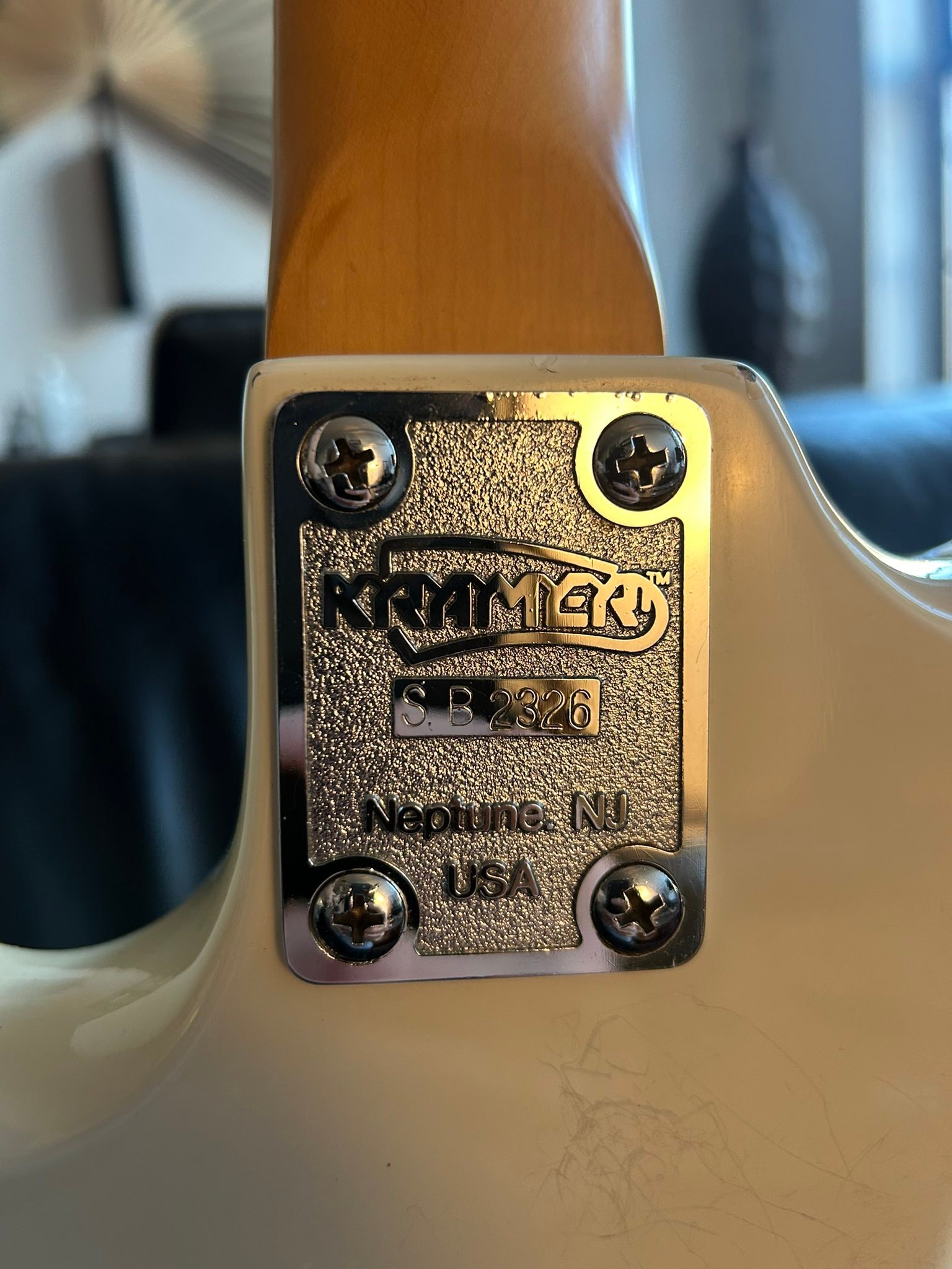 How to date a Kramer Striker 100ST guitar