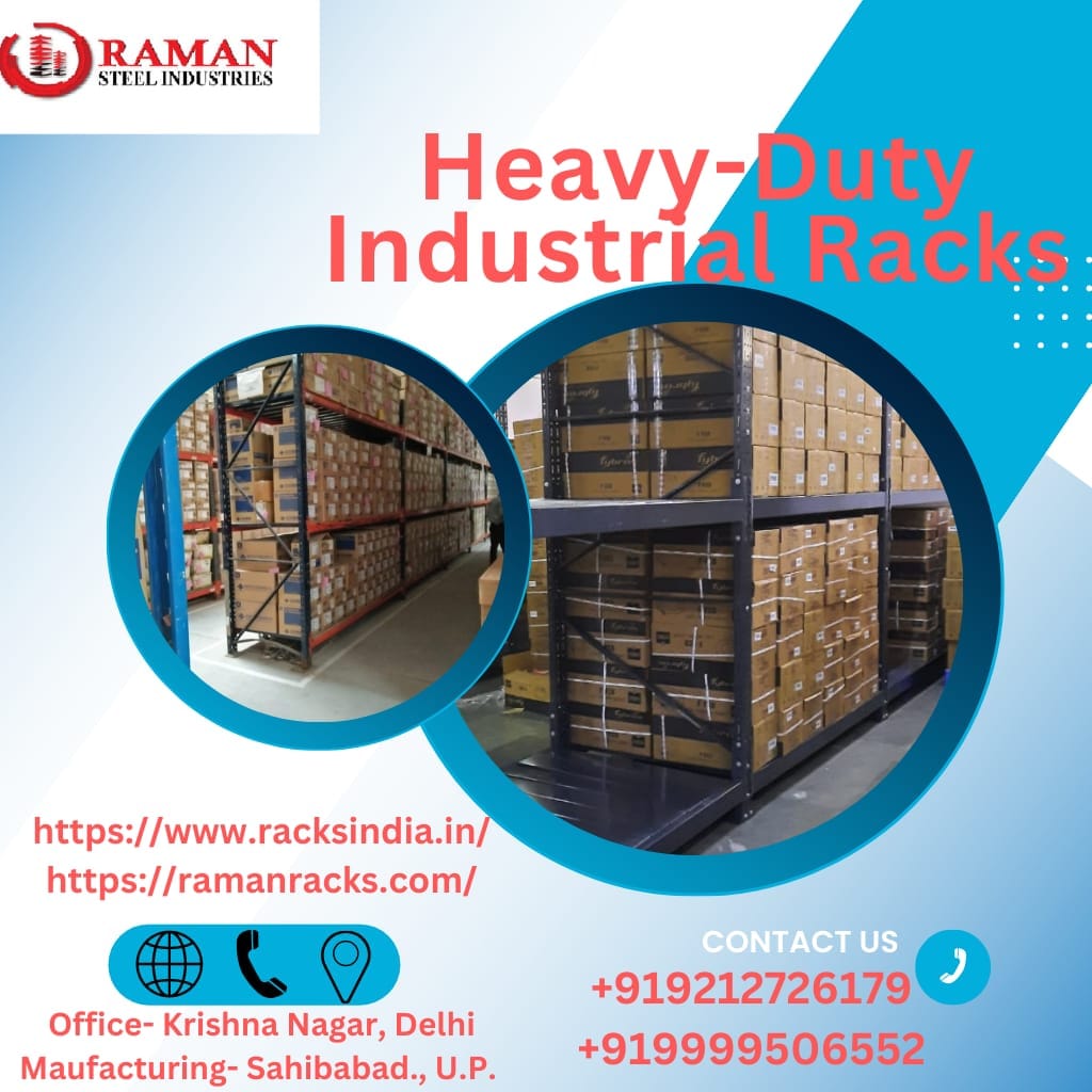 Heavy-duty Industrial rack Industrial... - Raman Steel Racks