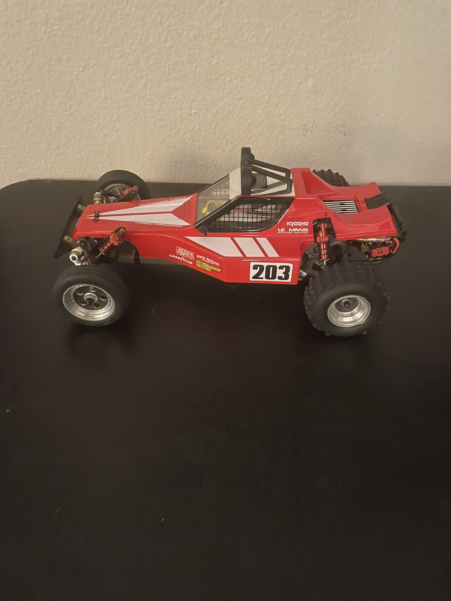 Anyone fitted the lemans 490 motor in a kyosho tomohawk.