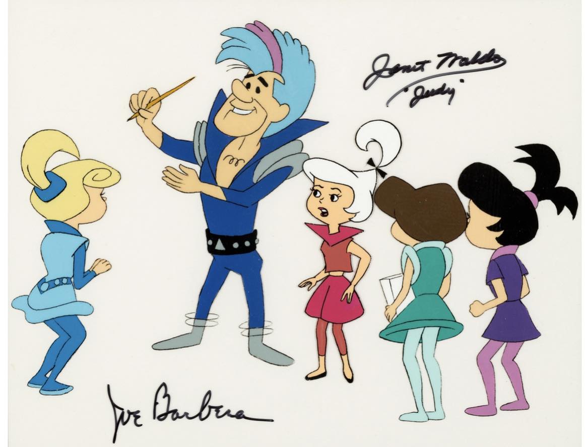 Rare animation piece signed by artist
