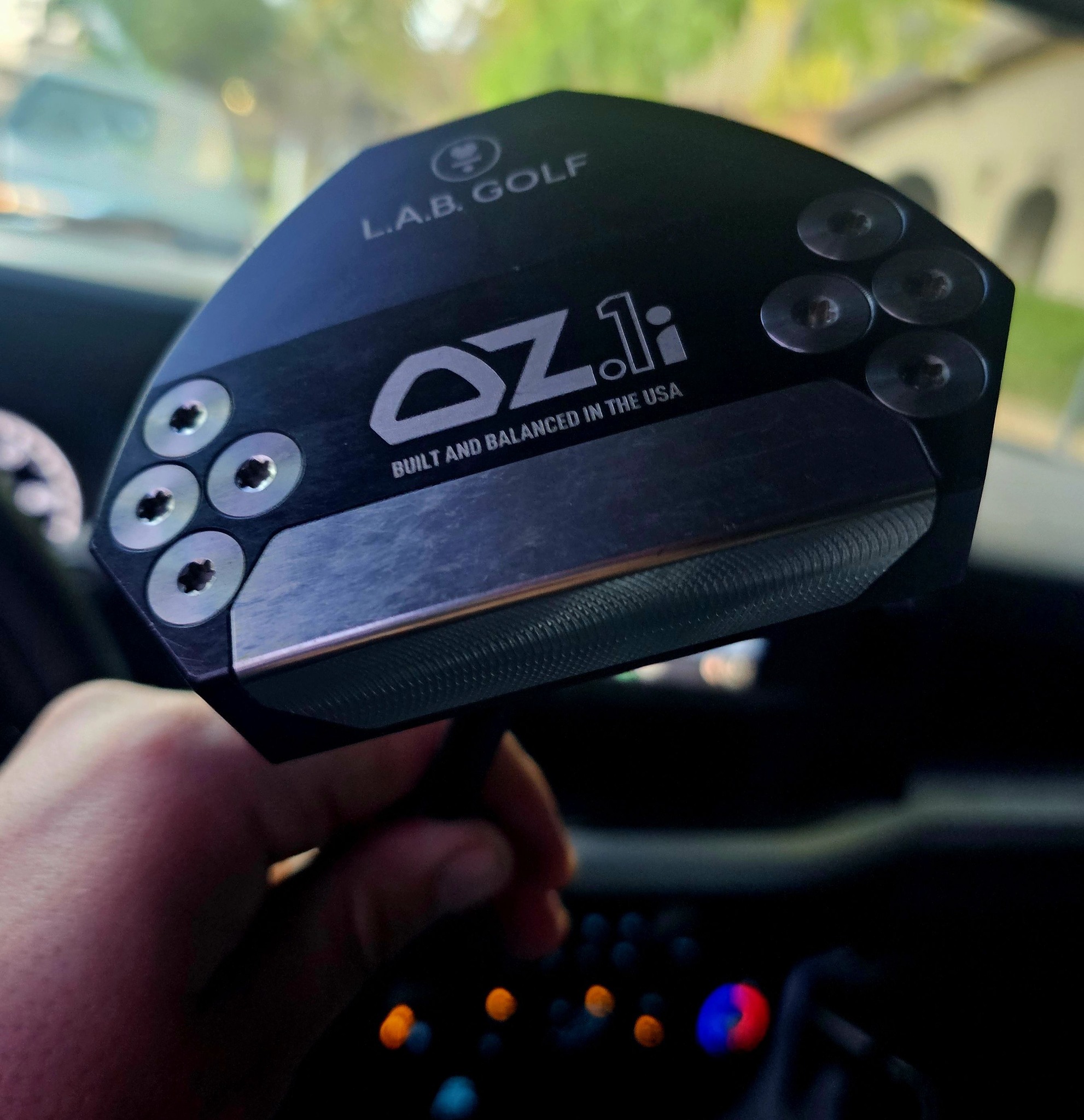 LAB OZ.1i 33.5” long. Press Pistol grip 2 degree. Used about 3 