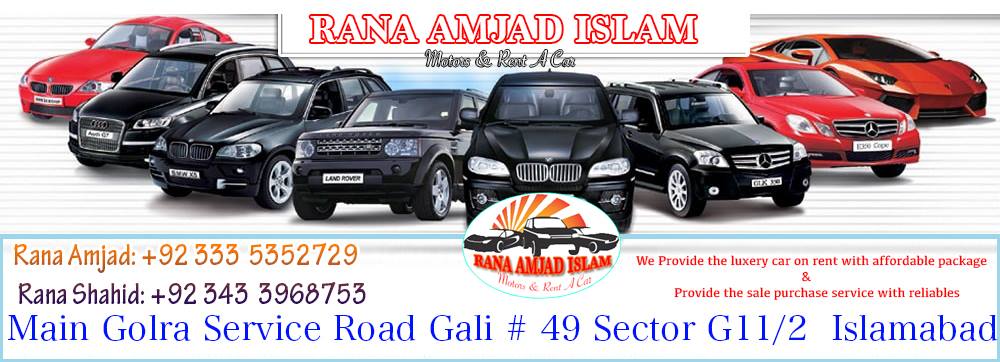 Rana Amjad Islam Motors and Rent a car | Islamabad