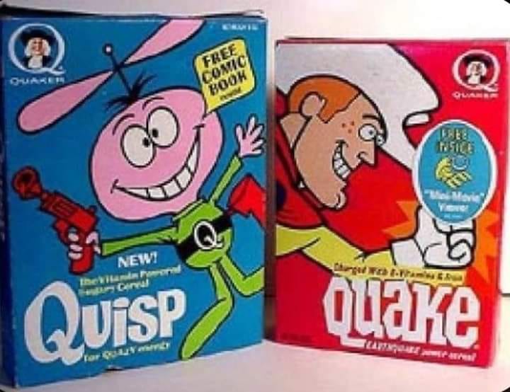 1960s Memories by DoYouRemember.com | 1960s Quisp and Quake Cereals ...