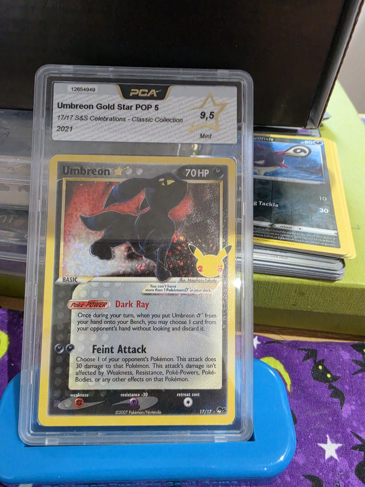 umbreon star pokemon card (Classic Collection) - 17/17 - Celebrations or any other effects on that Pokmon The 10 Rarest Umbreon Pokmon