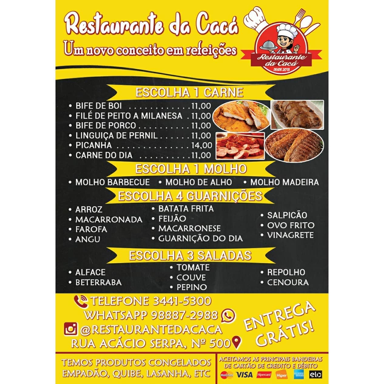 Restaurante da Cacá - Home - Leopoldina, Minas Gerais - Menu, Prices ...