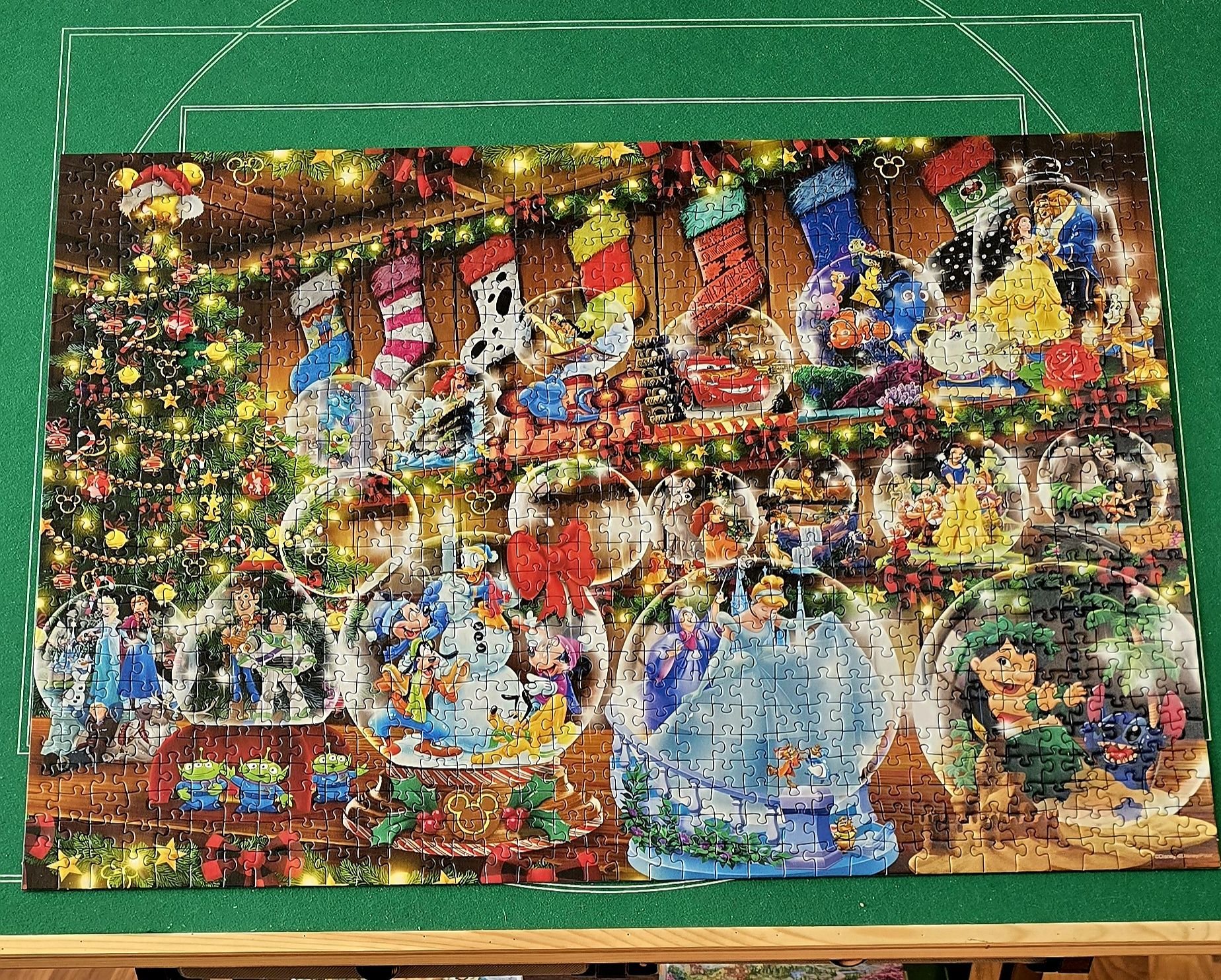 Ravensburger- Disney Christmas Snow globes - 1 missing piece | Facebook