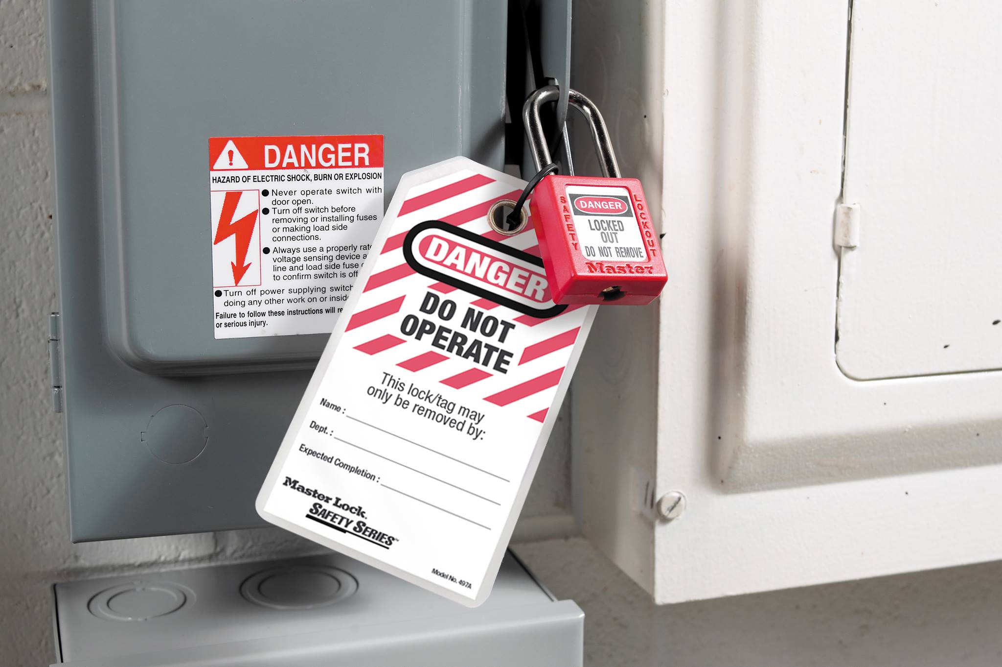 Master Lock Safety มาสเตอร์ล็อค อุปกรณ์ล็อคเอ้าท์ แท็คเอ้าท์