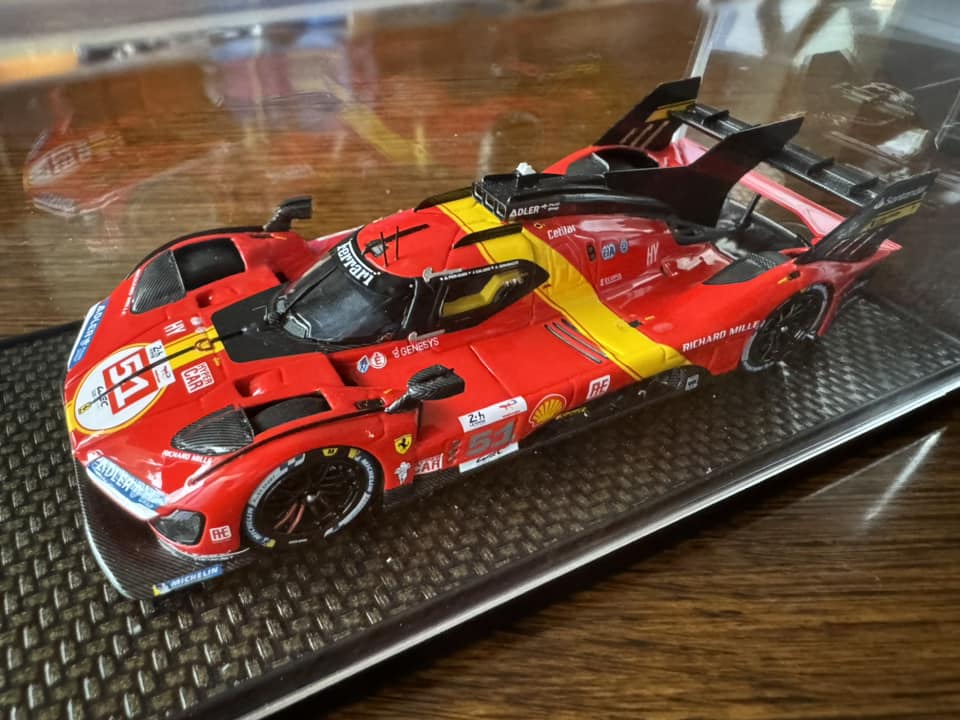 BBR 1/43 Ferrari 499P 2023, 2024, 2025 Le Mans three-time champion