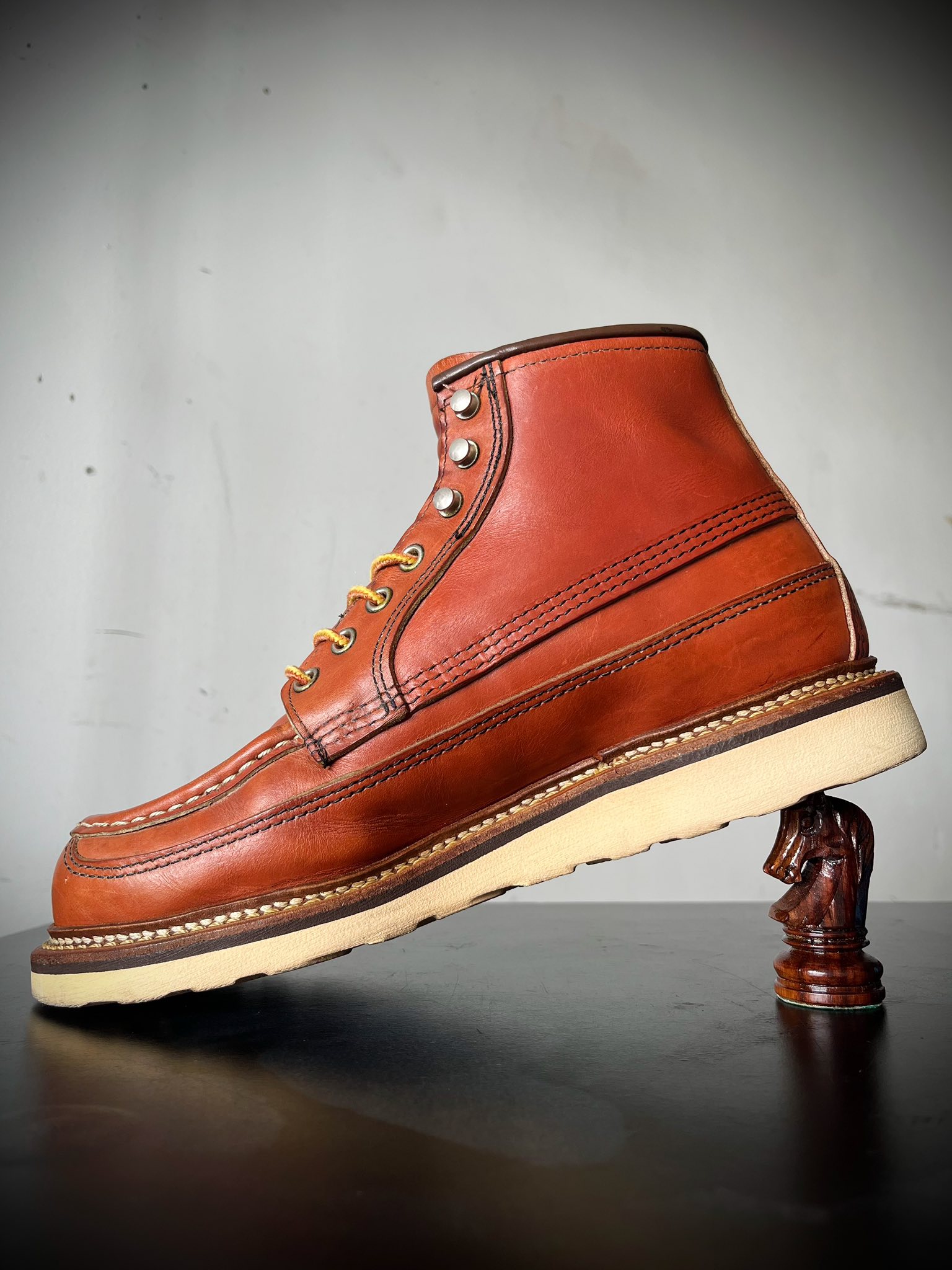 Red Wing Japan exclusive canoe moc shoes