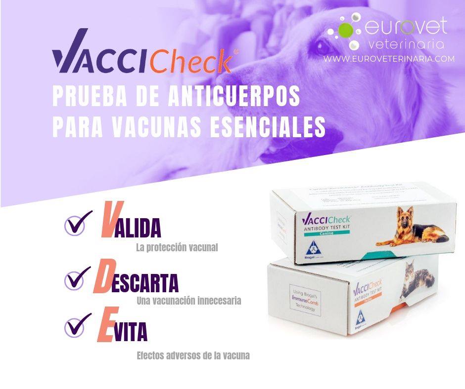 VacciCheck es una herramienta... - Eurovet Veterinaria