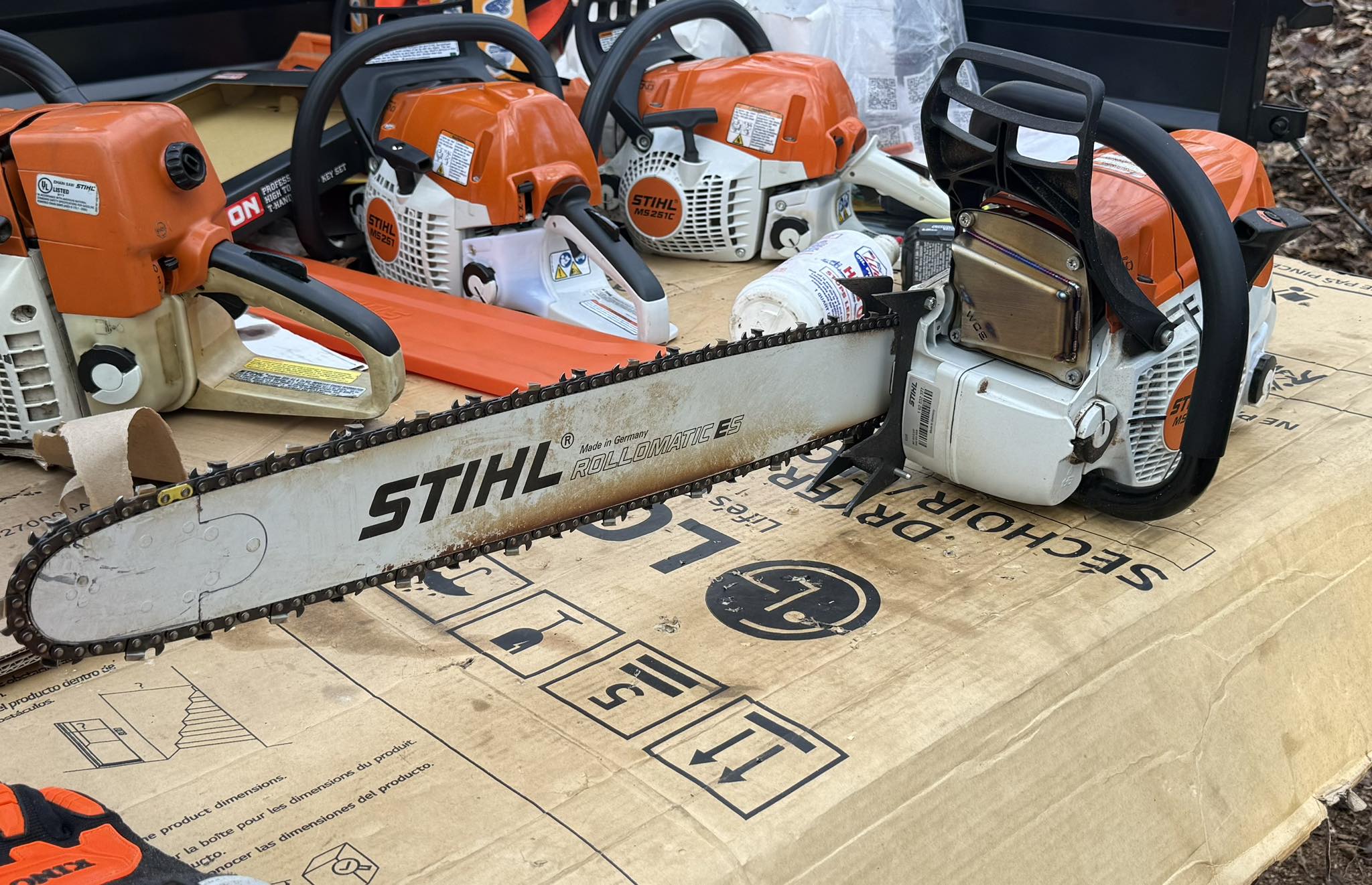 Which chainsaw to port, 462 or 400?