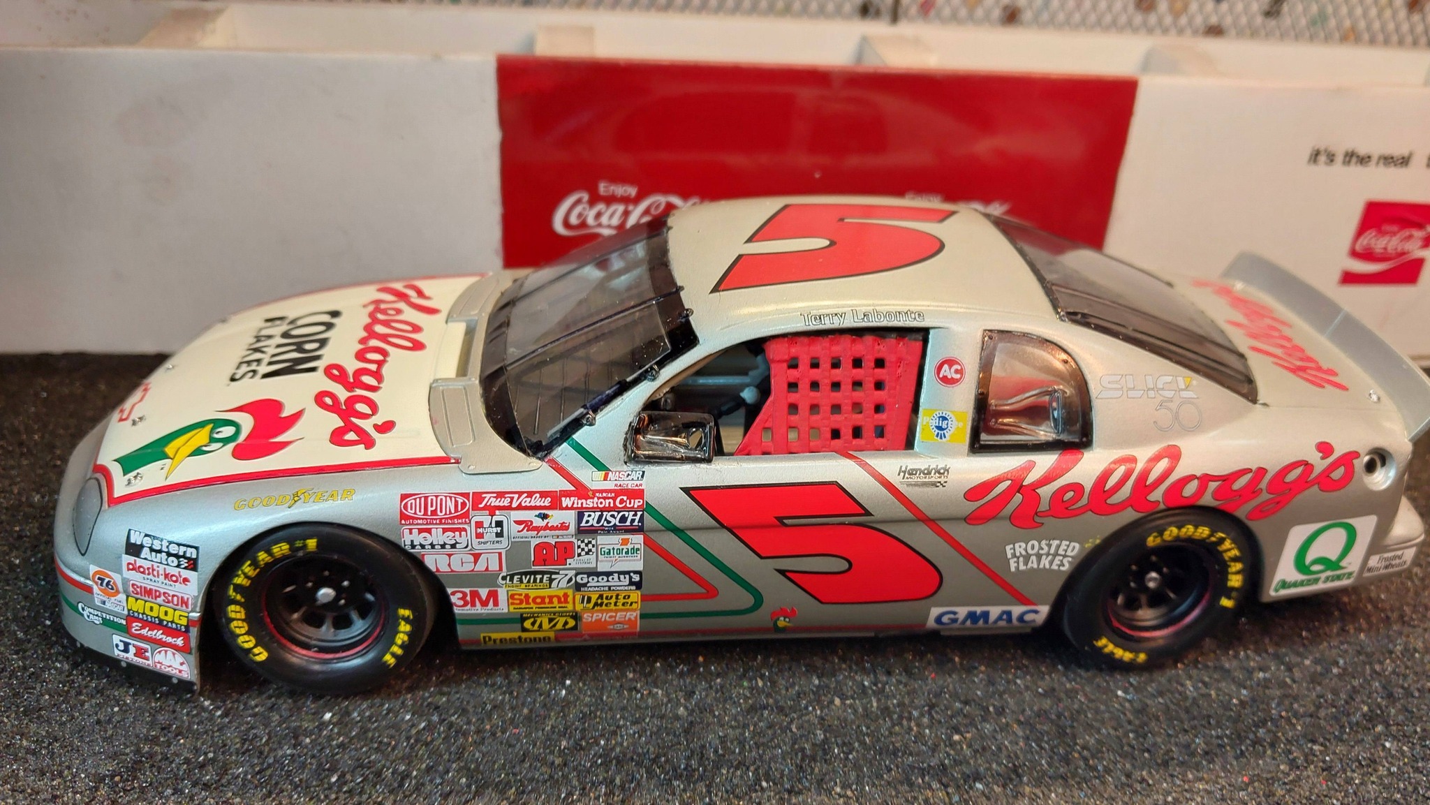 Terry Labonte's Kellogg's Corn Flakes Monte Carlo NASCAR model car