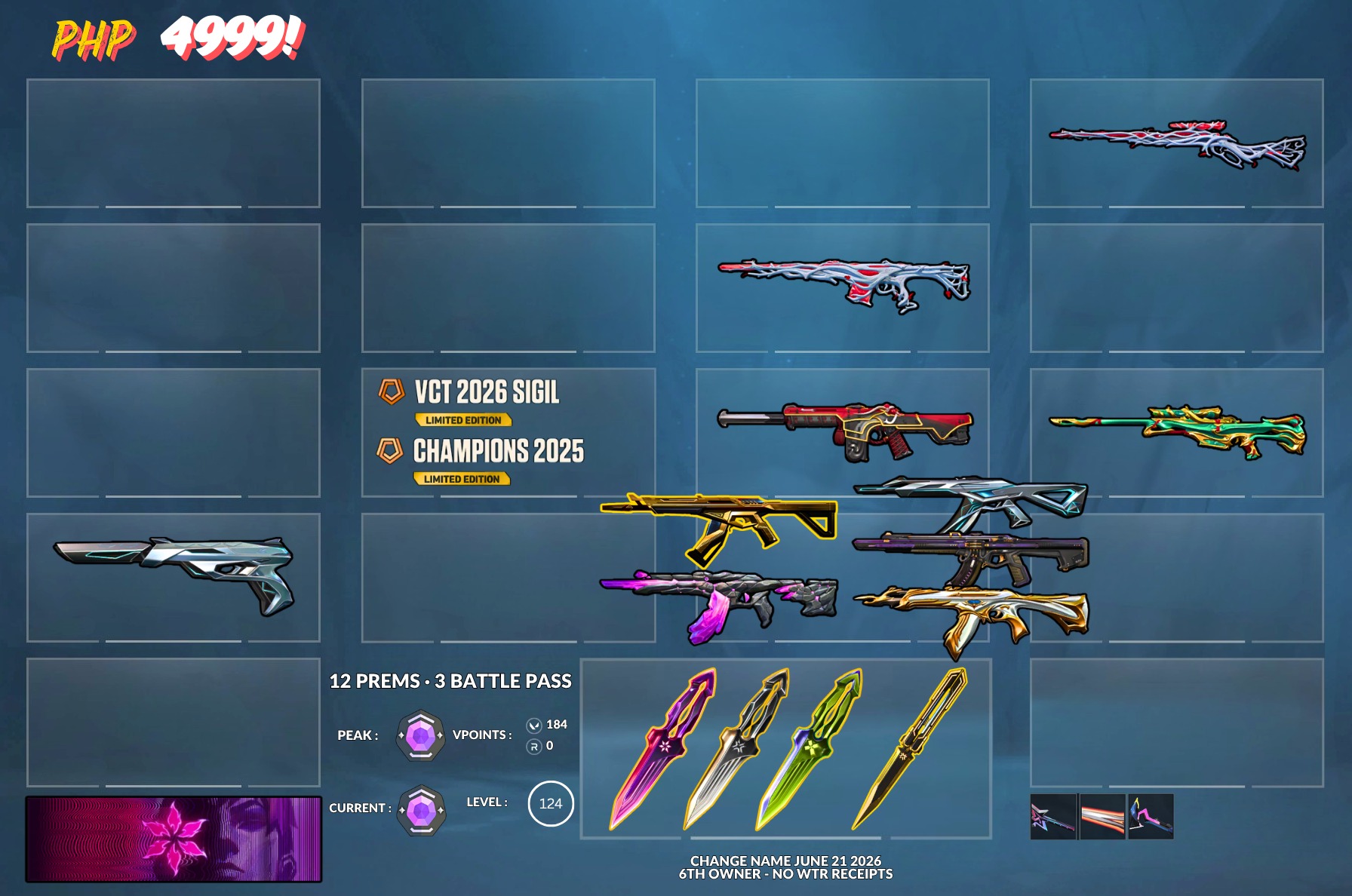 Accounts for sale | for trade (may 17)** • Open installment • Also