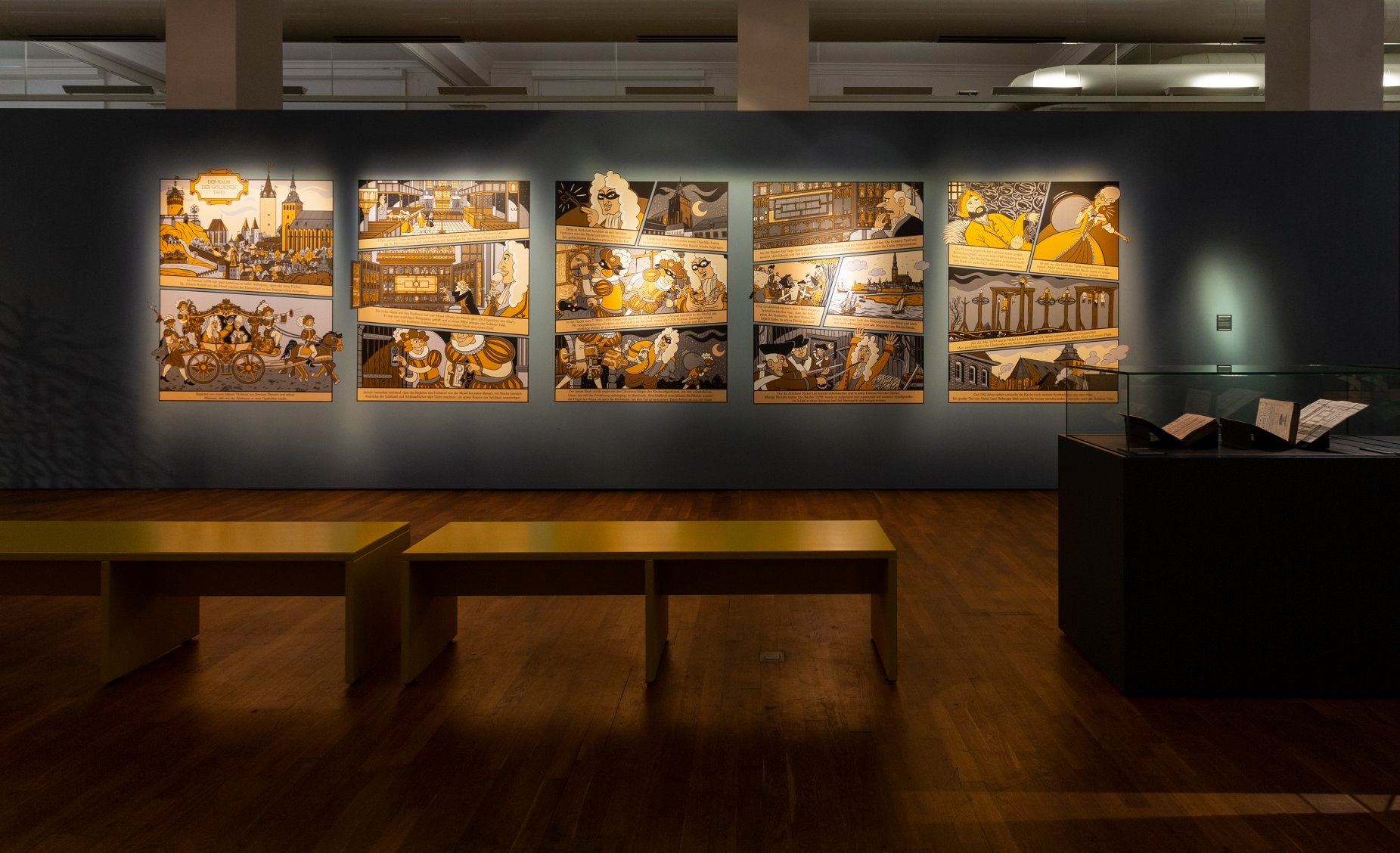Der Schatz Der Goldenen Tafel Fiel Im Landesmuseum Hannover