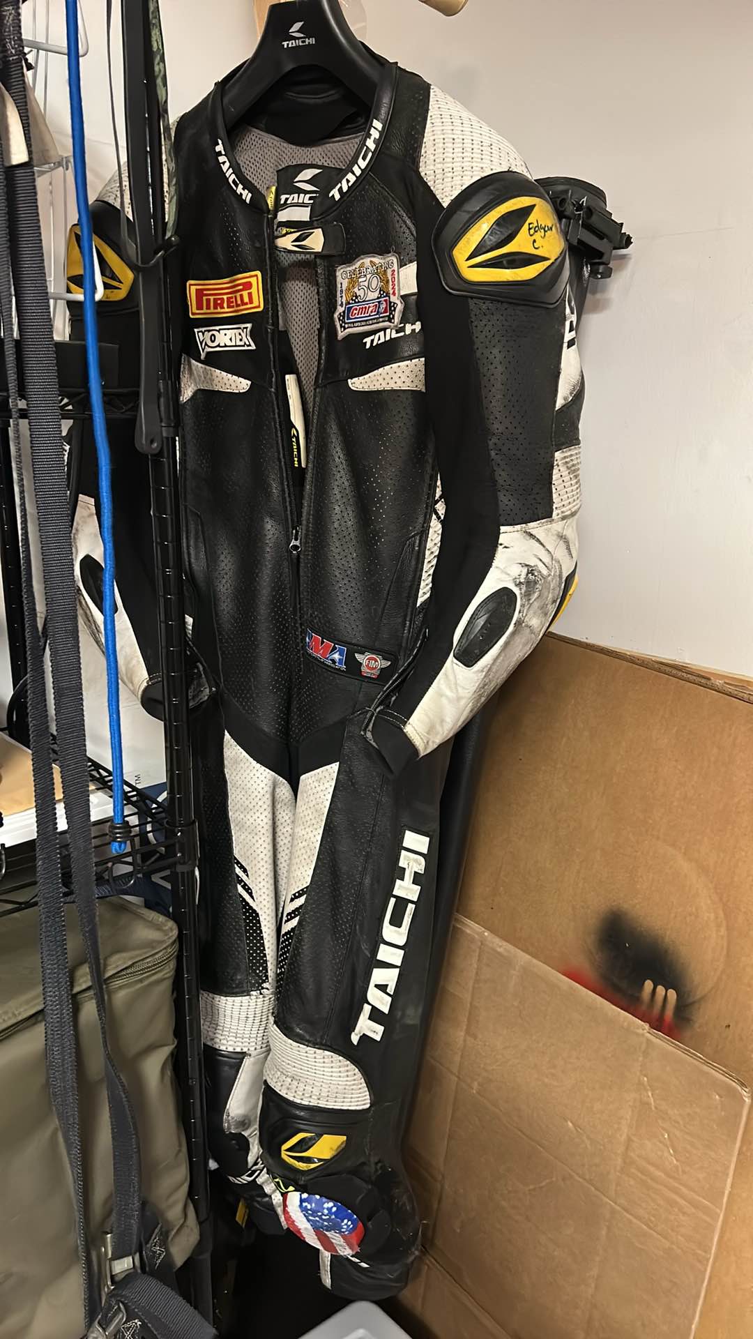 Taichi Suit in great condition $300. Alpinestars Techair Vest $300