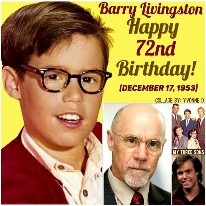 Barry Livingston celebrates 72nd birthday
