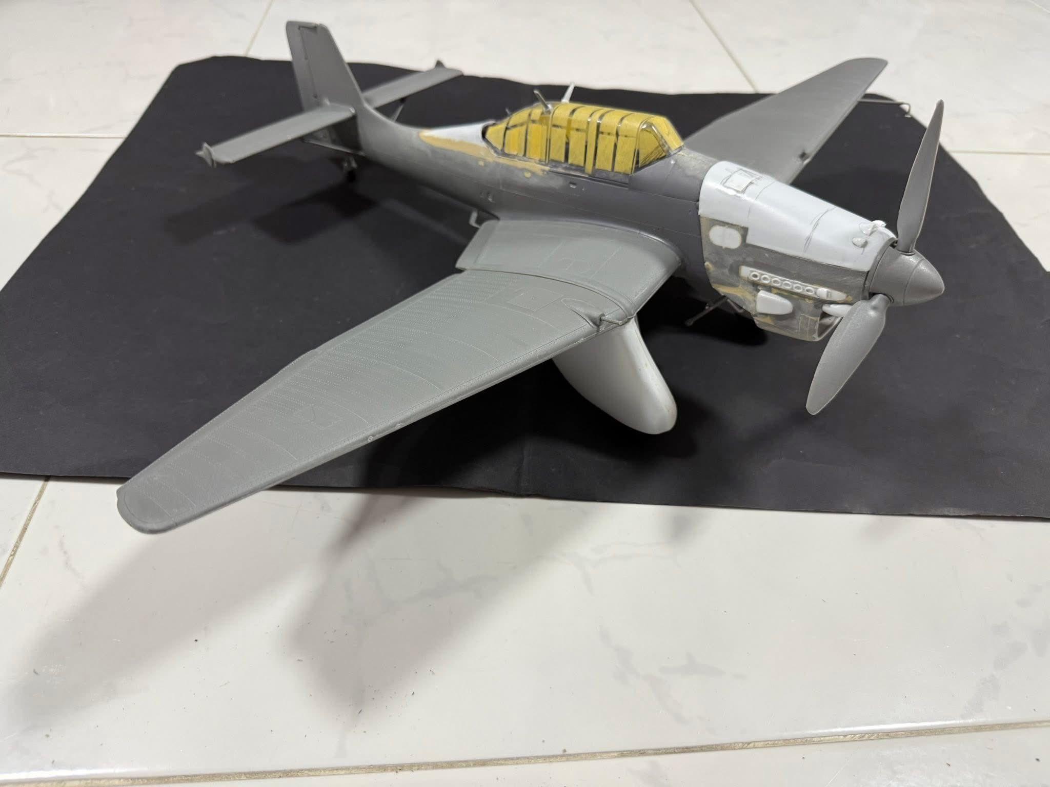 Junkers Ju-87D-5 Stuka 1/24スケール Junkers Ju 87D-5 Stuka Diecast