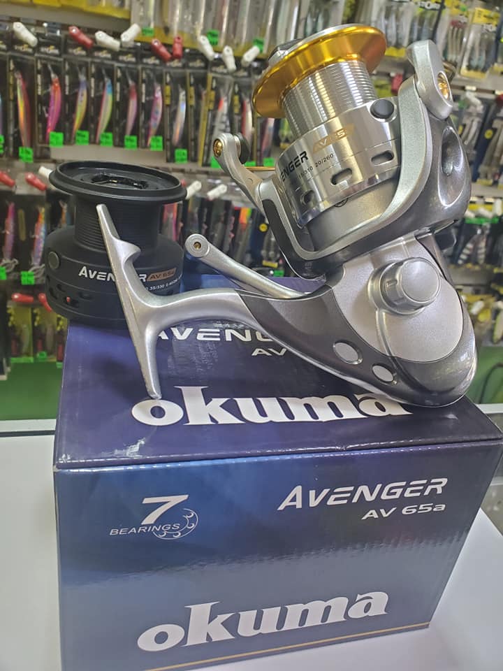 okuma avenger av-65a reel Reels Spinning 6Bb+1Rb 5.0:1 : Sports & Outdoors The key new feature of the 2019 Avenger series is the addition of the CFR technology Okuma Avenger New Generation Spinning