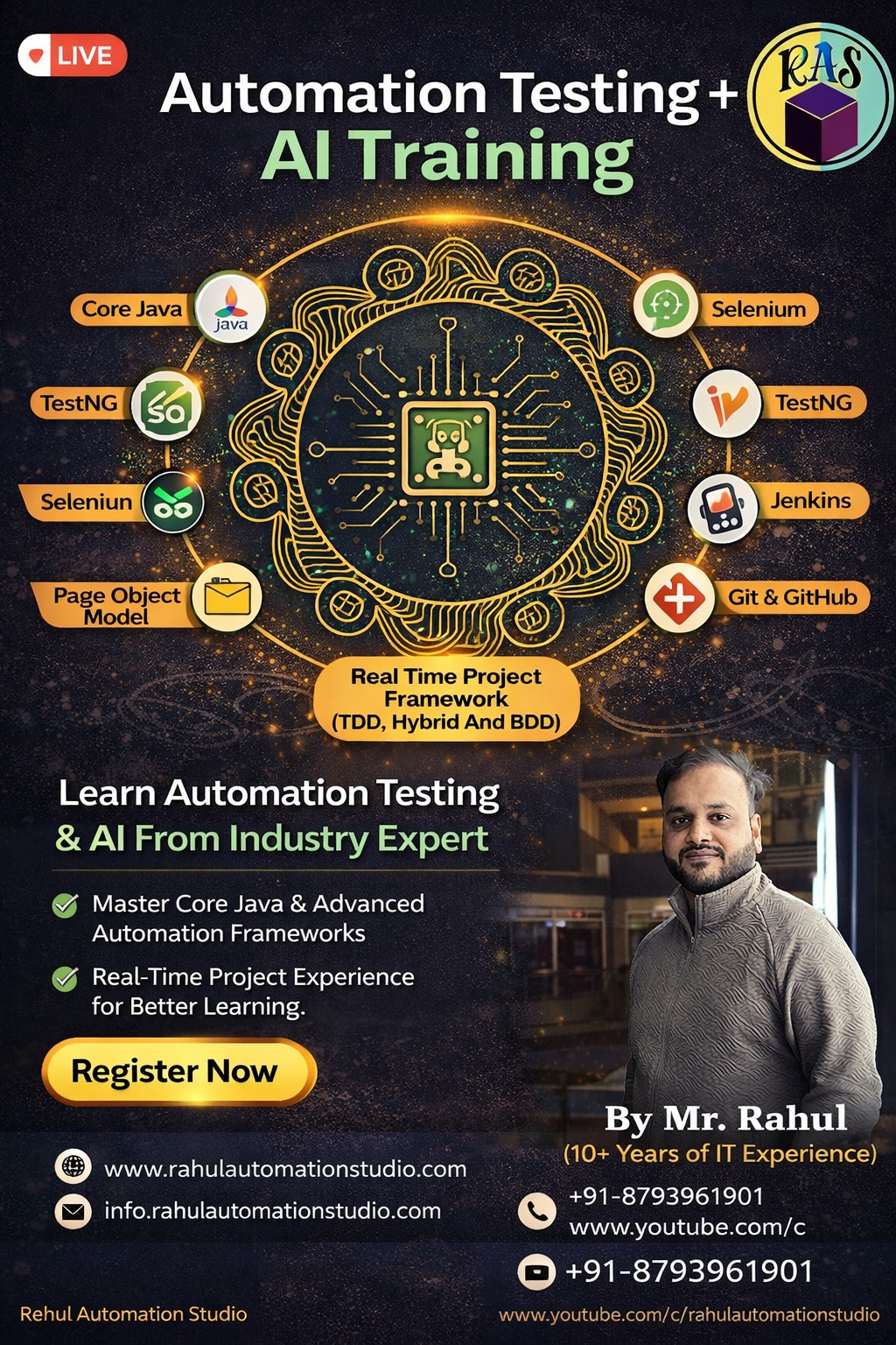 Selenium Advanced | Facebook