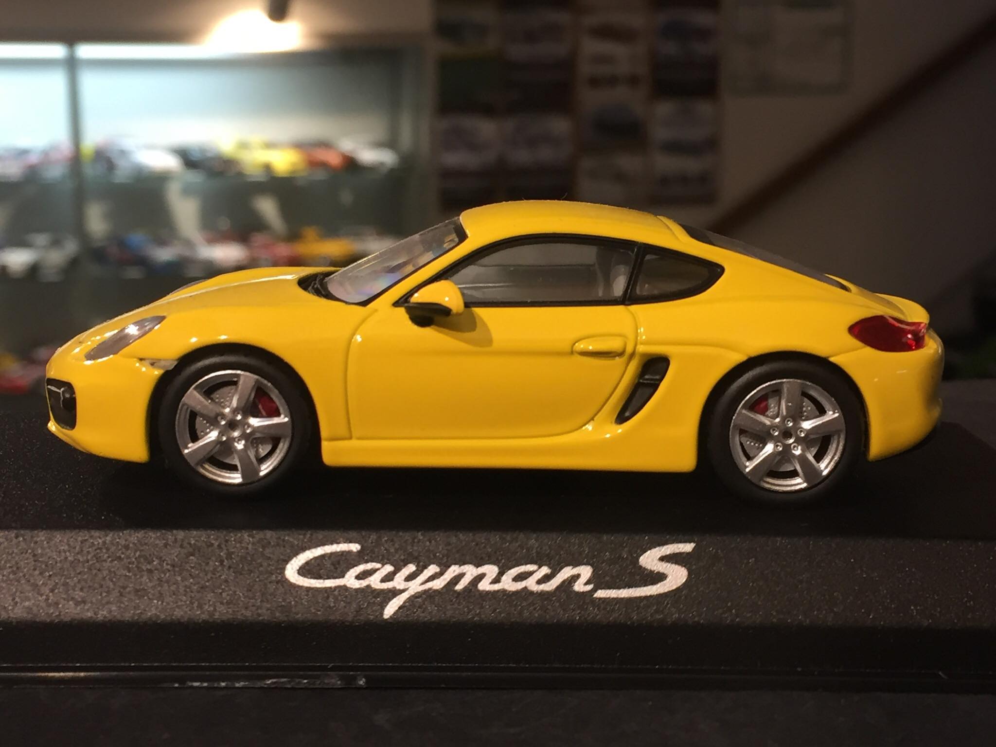 1/43 Norev. Porsche Cayman S. Yellow. $75.00.
