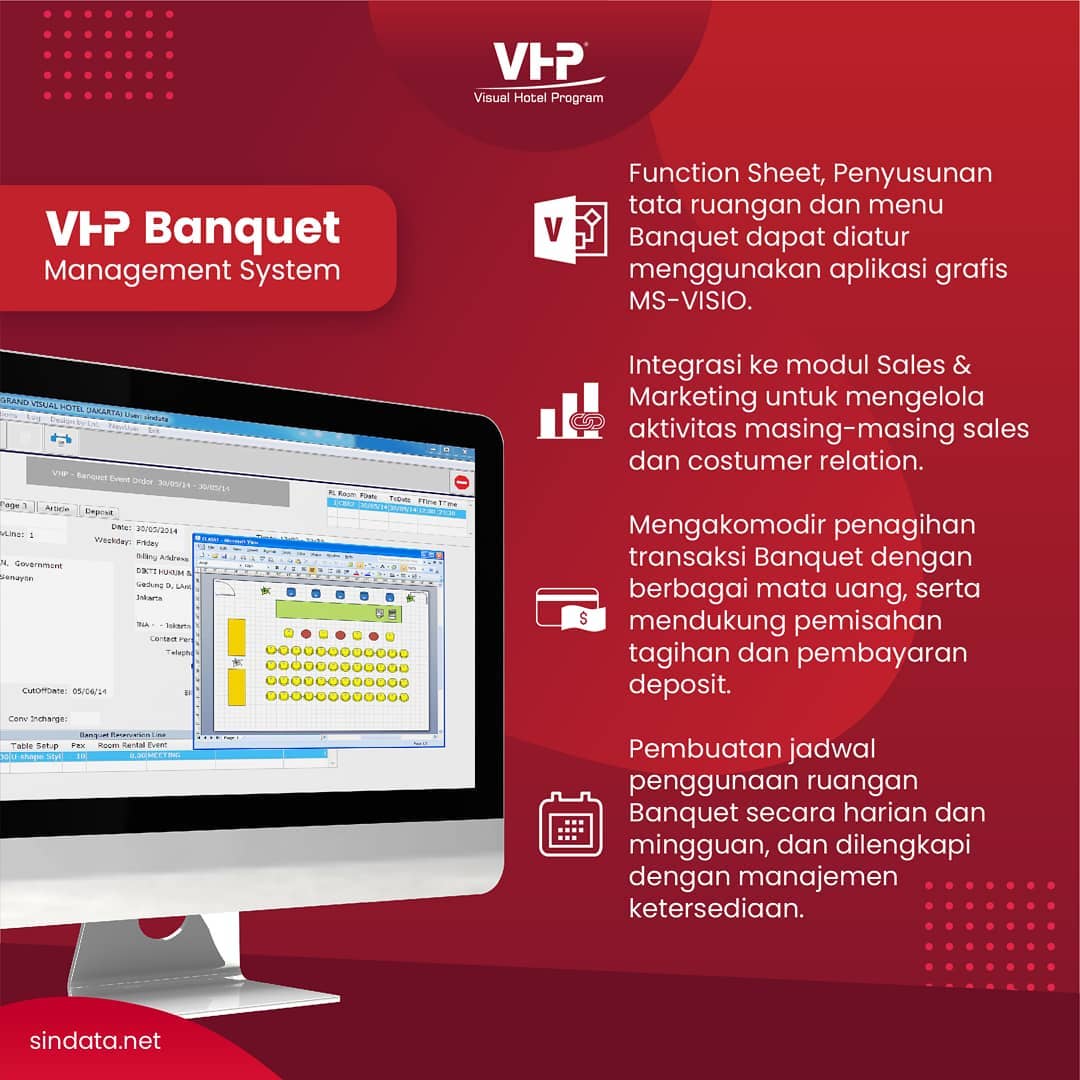 Masih dengan Banquet System... - VHP - Visual Hotel Program | Facebook