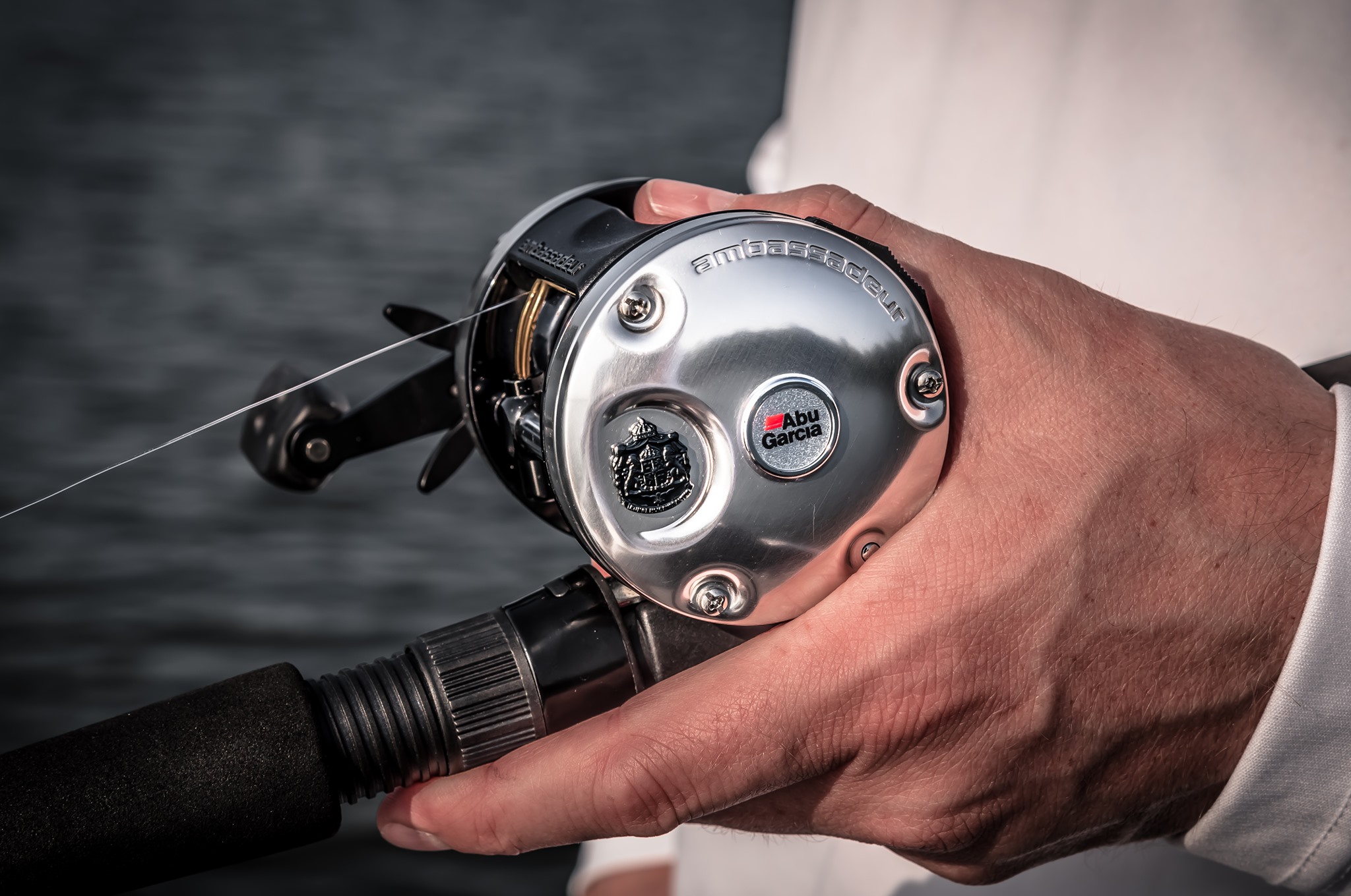 abu garcia ambassadeur black max 6500 Round Reel C3-6500 – Wuhah Retrieve:Left Handle Double Handle The 6 pin centrifugal subseries:Abu_Garcia_Ambassadeur_Catfish_Special Bass Fishing Lews Combo