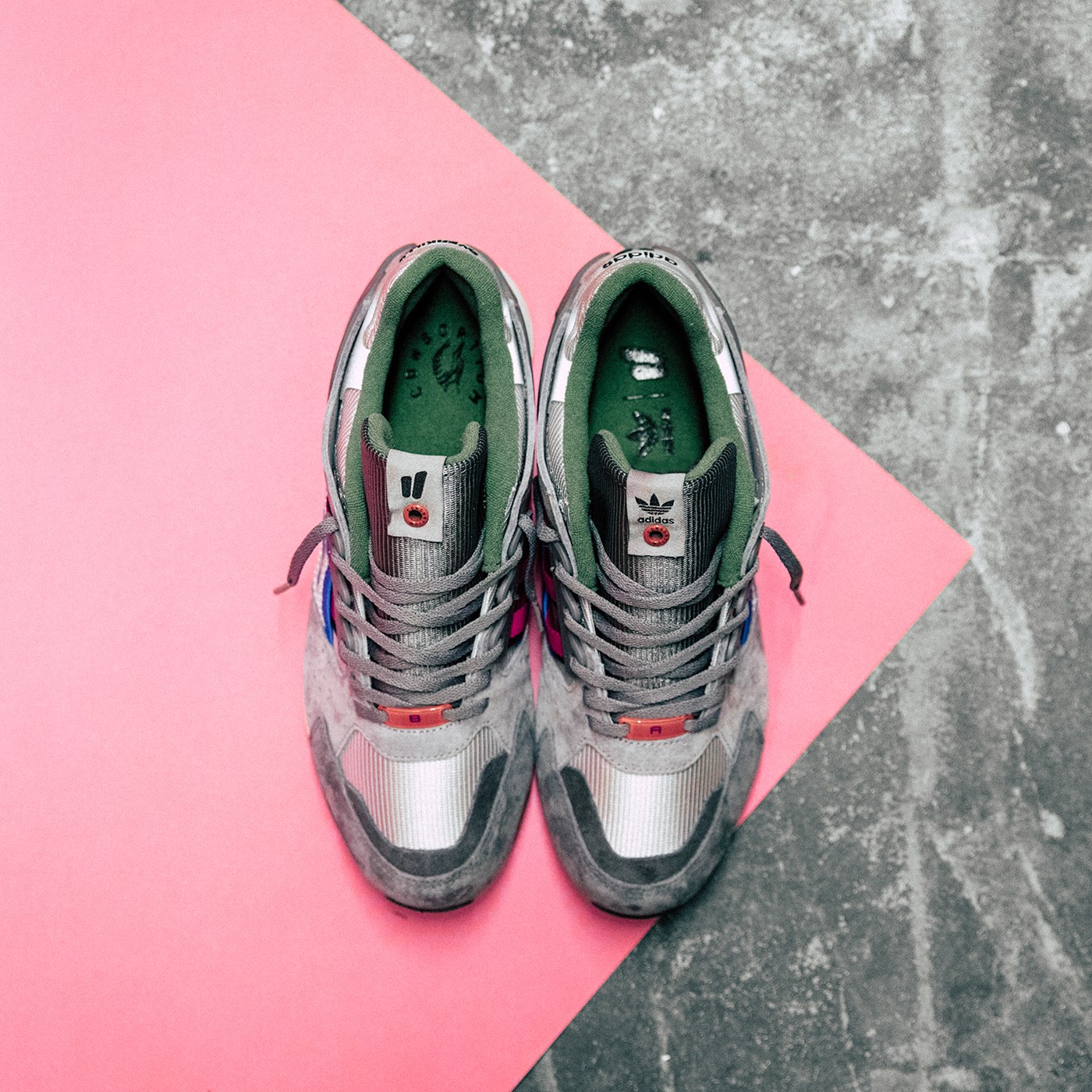 The OVERKILL x adidas Consortium ZX 10.000 C 