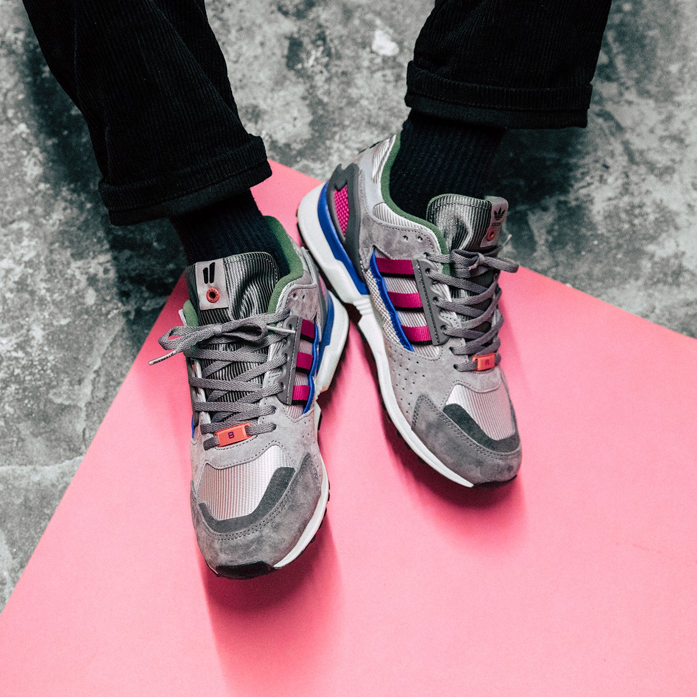 The OVERKILL x adidas Consortium ZX 10.000 C 