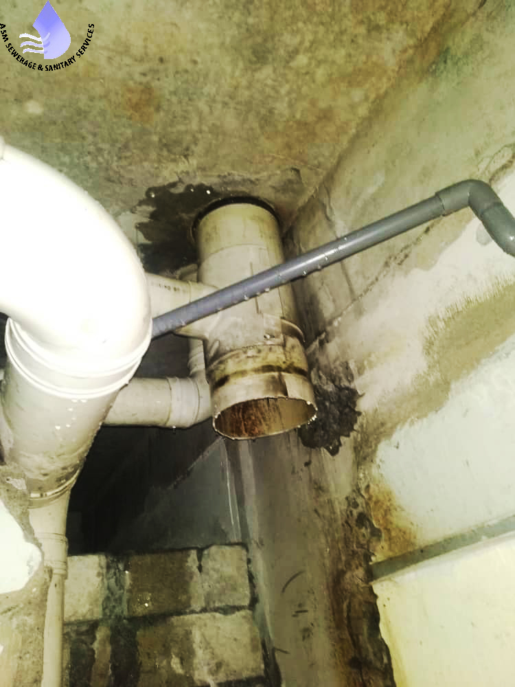 Sewer Pipe Defect, area KL. - ASM Sewerage & Sanitary Service