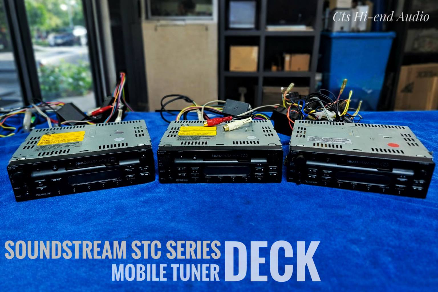 Soundstream STC Series car cassette stereos