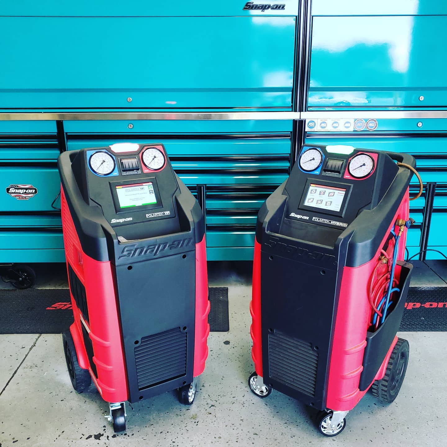 Kadotani - Our R1234yf A/C machine has just landed! Its joints our ...