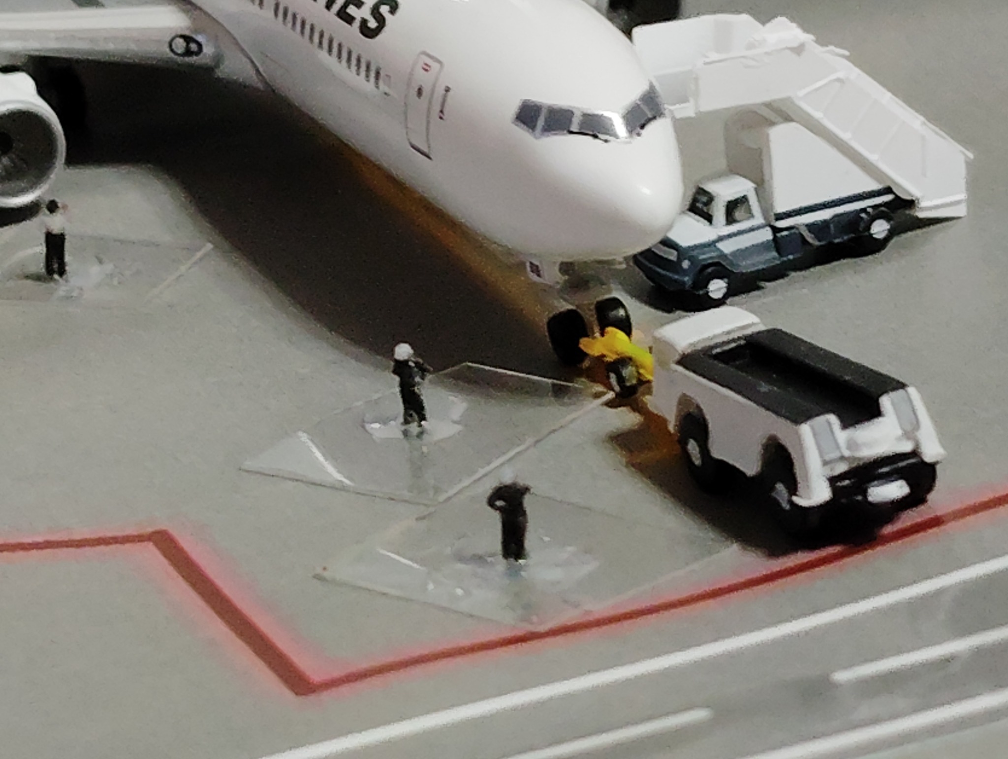 1/400尺フィギュア牧志空港にて