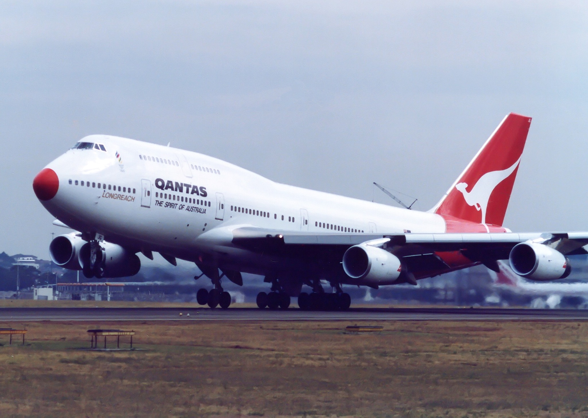 Qantas Boeing 747-438 promotion