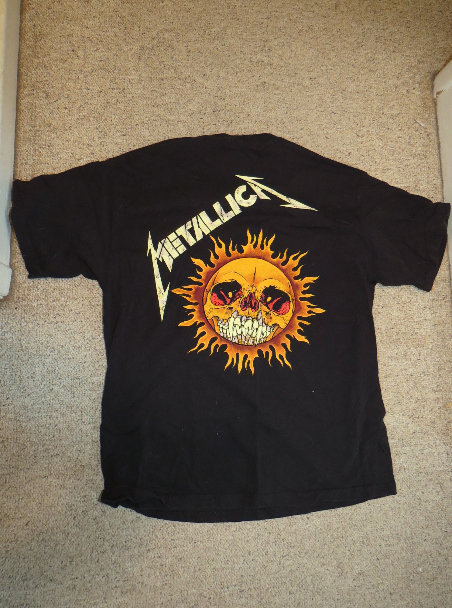 Metallica spider web t-shirt medium cash only